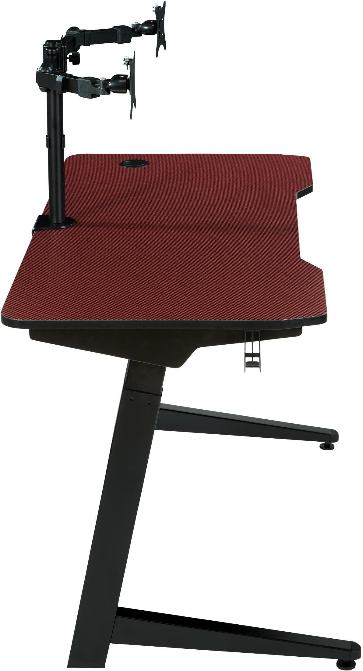Office Star Arena 1337 Battlestation Gaming Desk [AR1337] - Ergonomic Computer Desk for PC & Console Gamers - Perfect for Home Office, Streaming Setup & Esports Gaming
