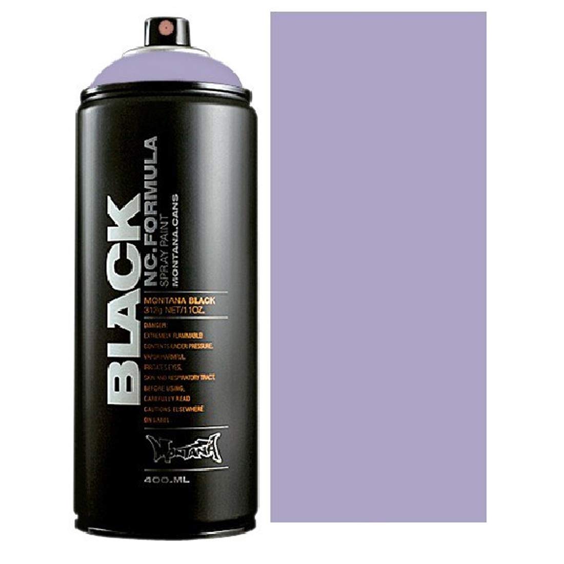 Montana Black High-Pressure Spray Paint - Lavender 400ml for Graffiti & DIY