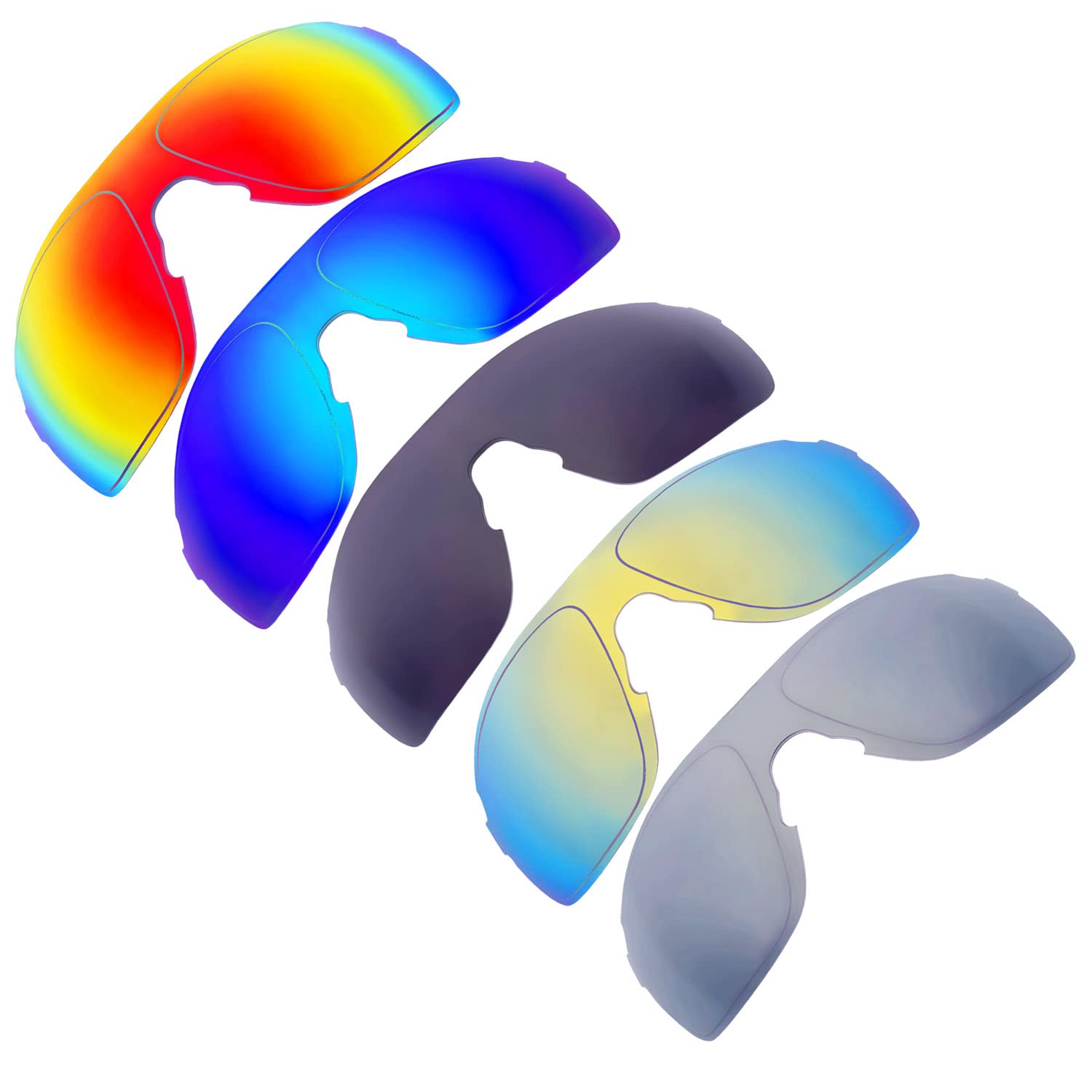 Oakley EV-Zero Pitch Replacement Lenses - 5 Color Options for Sunglasses & Sports Eyewear - Perfect for Cycling, Running, and Outdoor Activities