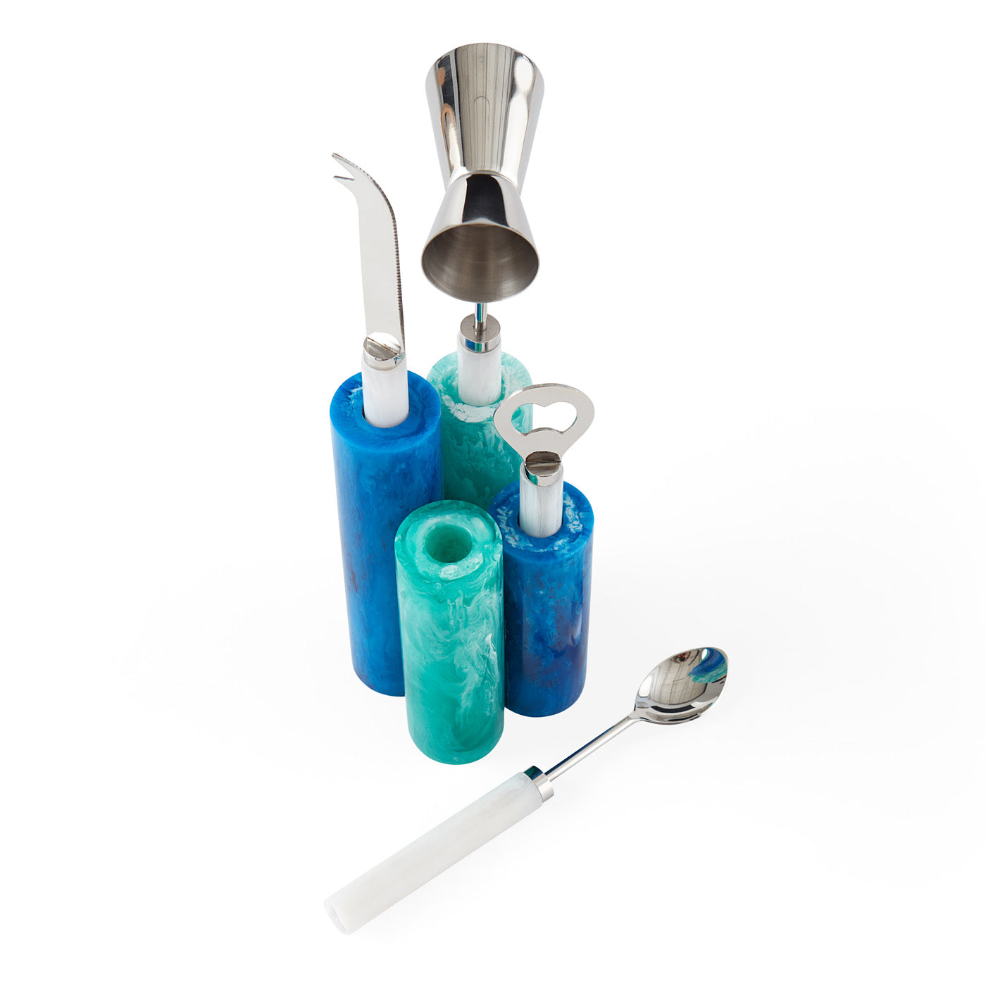 Premium Como Barware Set - 12-Piece Cocktail Mixing Kit with Shaker, Jigger & Strainer - Perfect for Home Bars, Parties & Professional Bartenders