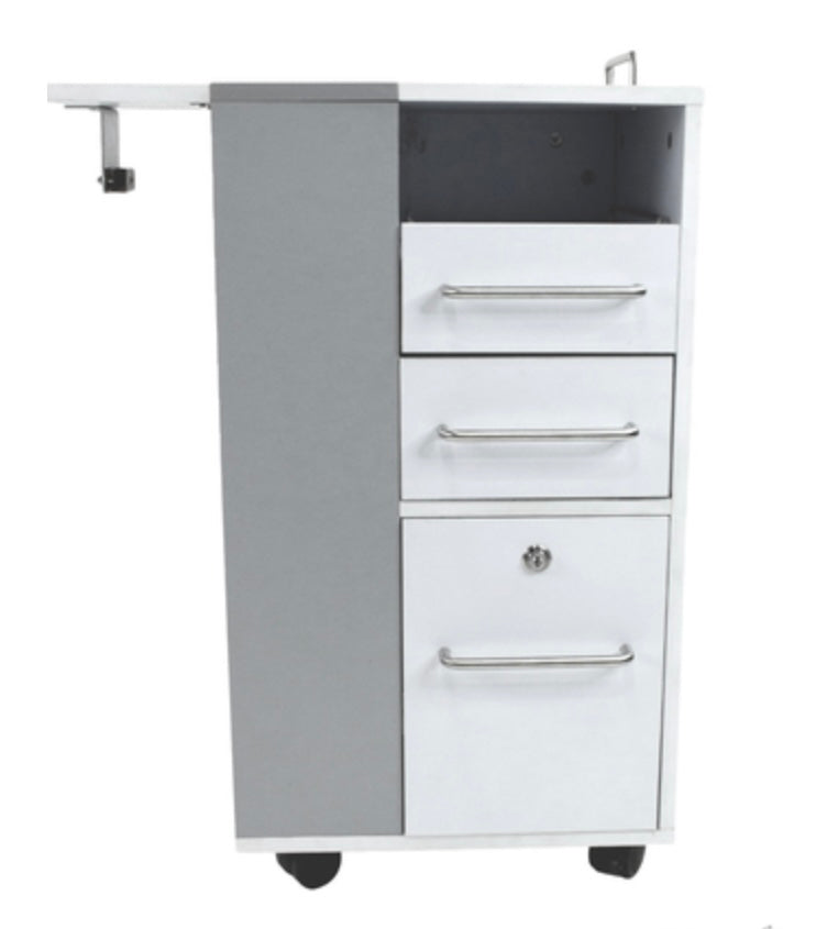 Professional Taylor Foldable Manicure Table - Portable Nail Salon Station for Home & Travel - Perfect for Manicurists, Nail Technicians & DIY Nail Care