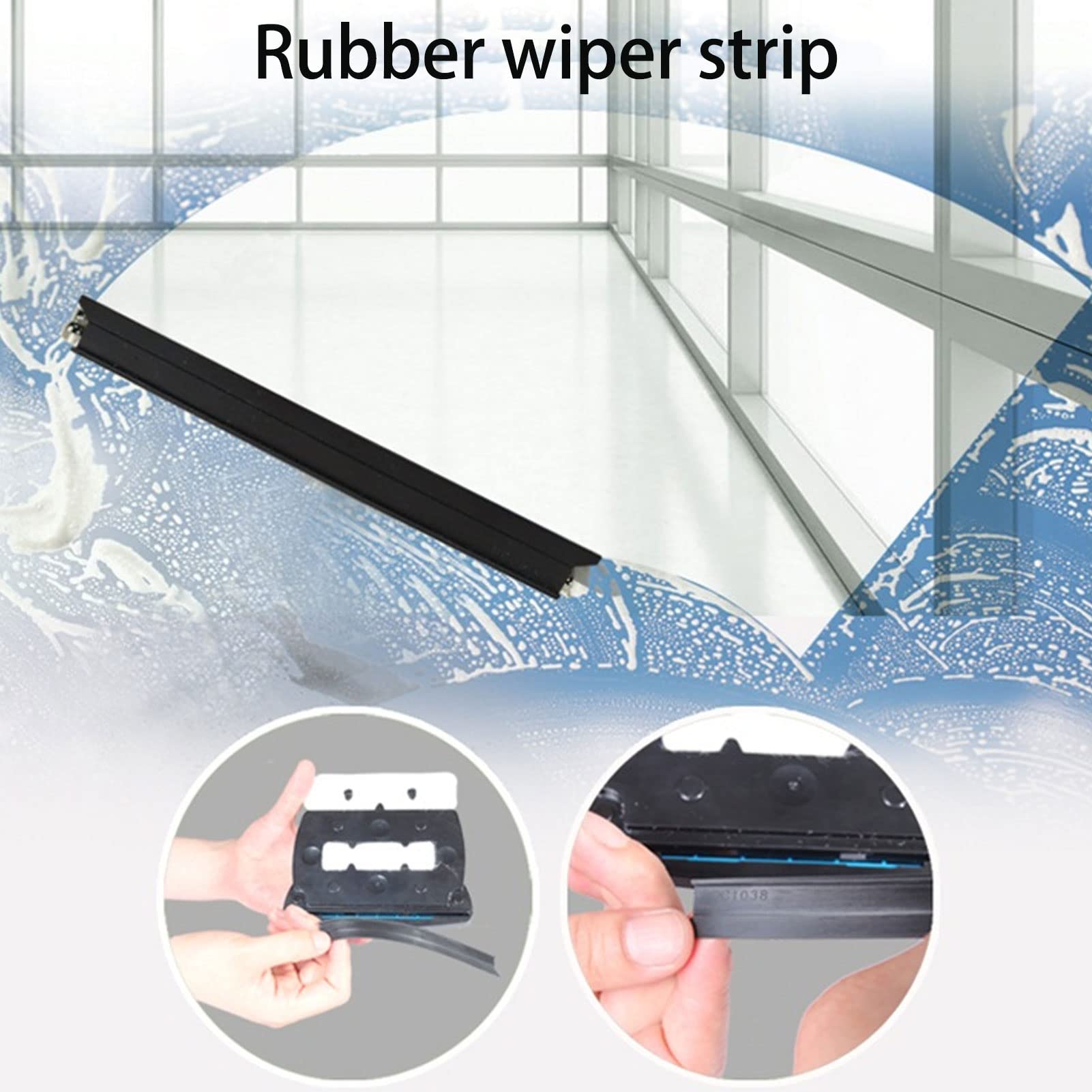 Strong Magnetic Window Cleaner for Double Glazed Glass - Triangle Double-Sided Glass Wiper (15-42mm Thickness) - Perfect for High Windows, Skylights, and Hard-to-Reach Glass Surfaces
