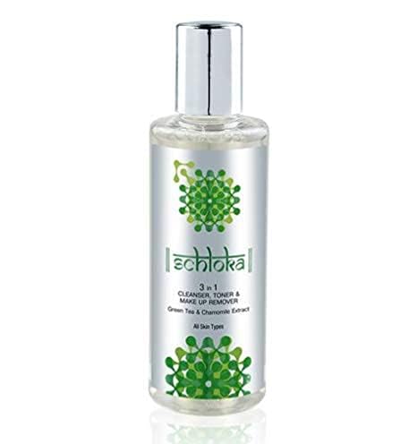 Modicare Schloka 3-in-1 Face Cleanser, Toner & Makeup Remover with Green Tea & Chamomile Extract - 200ml | Gentle Skincare for Daily Use, Travel & Sensitive Skin Care Routine