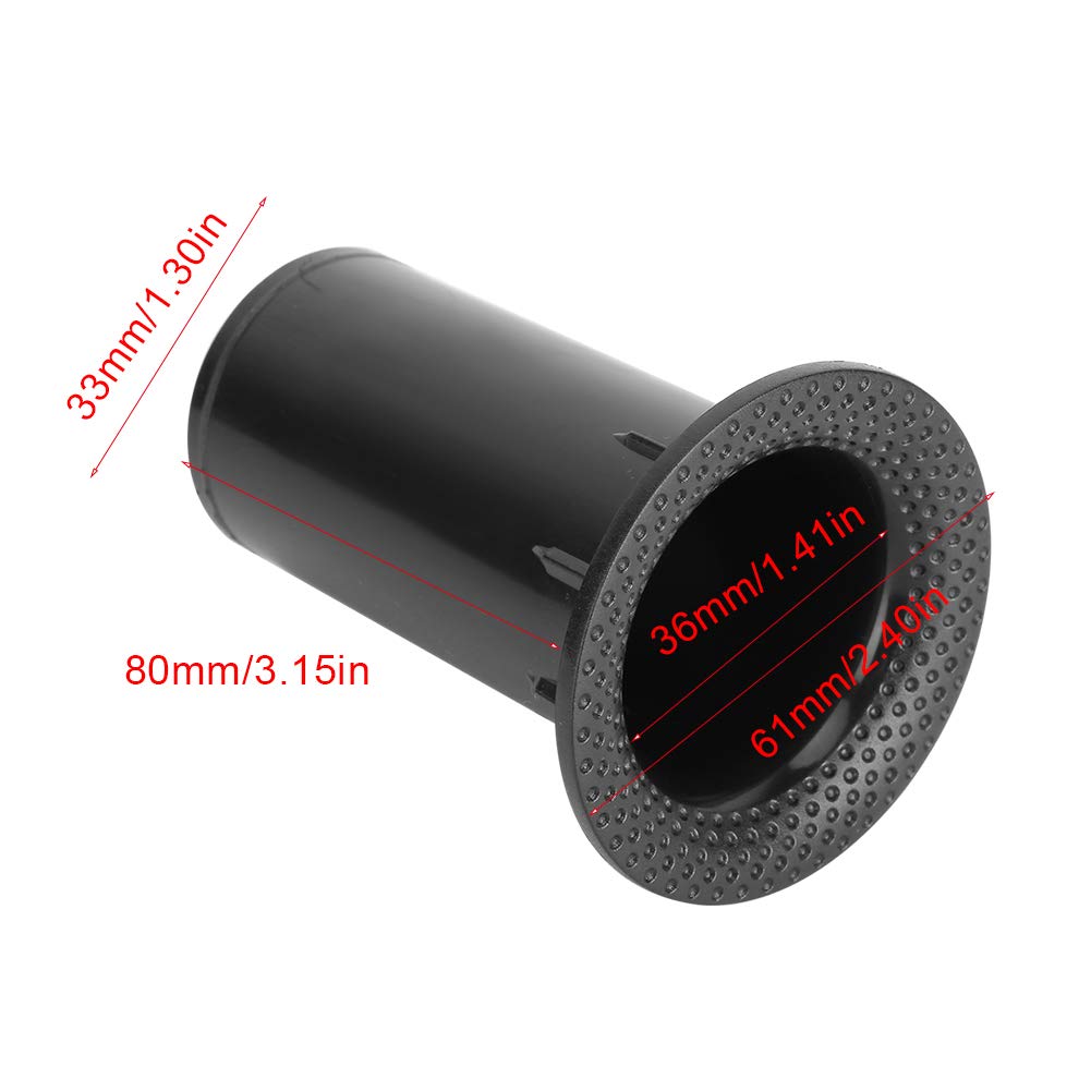 Durable Woofer Connector Tube - High-Quality Inverter Speaker Vent Port for Enhanced Bass Effect | Sturdy & Lightweight Design (3-5 Inch Tube Opening, 80mm Length) | Perfect for Home Theater, Car Audio & DIY Speaker Projects
