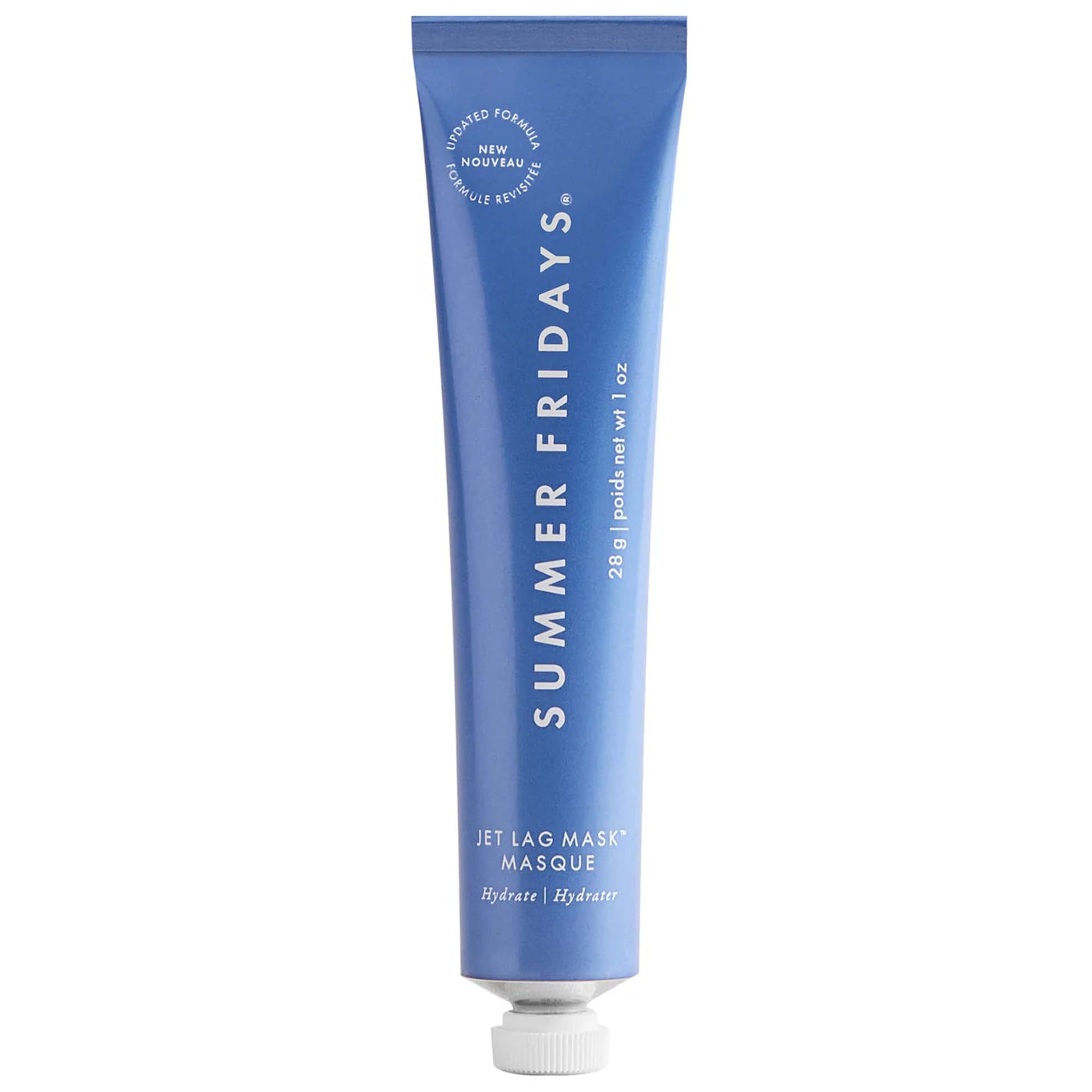 Summer Fridays Jet Lag Mask + Moisturizer 28g - Hydrating Face Mask for Glowing Skin - Travel Skincare Essential for Dryness & Dullness Relief