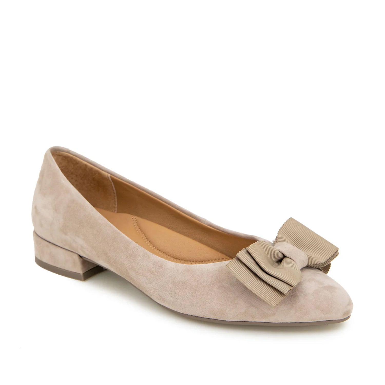 Gentle Souls Women's Atlas Flat Shoes in Mushroom Color | Comfortable Casual Loafers for Work, Travel & Everyday Wear