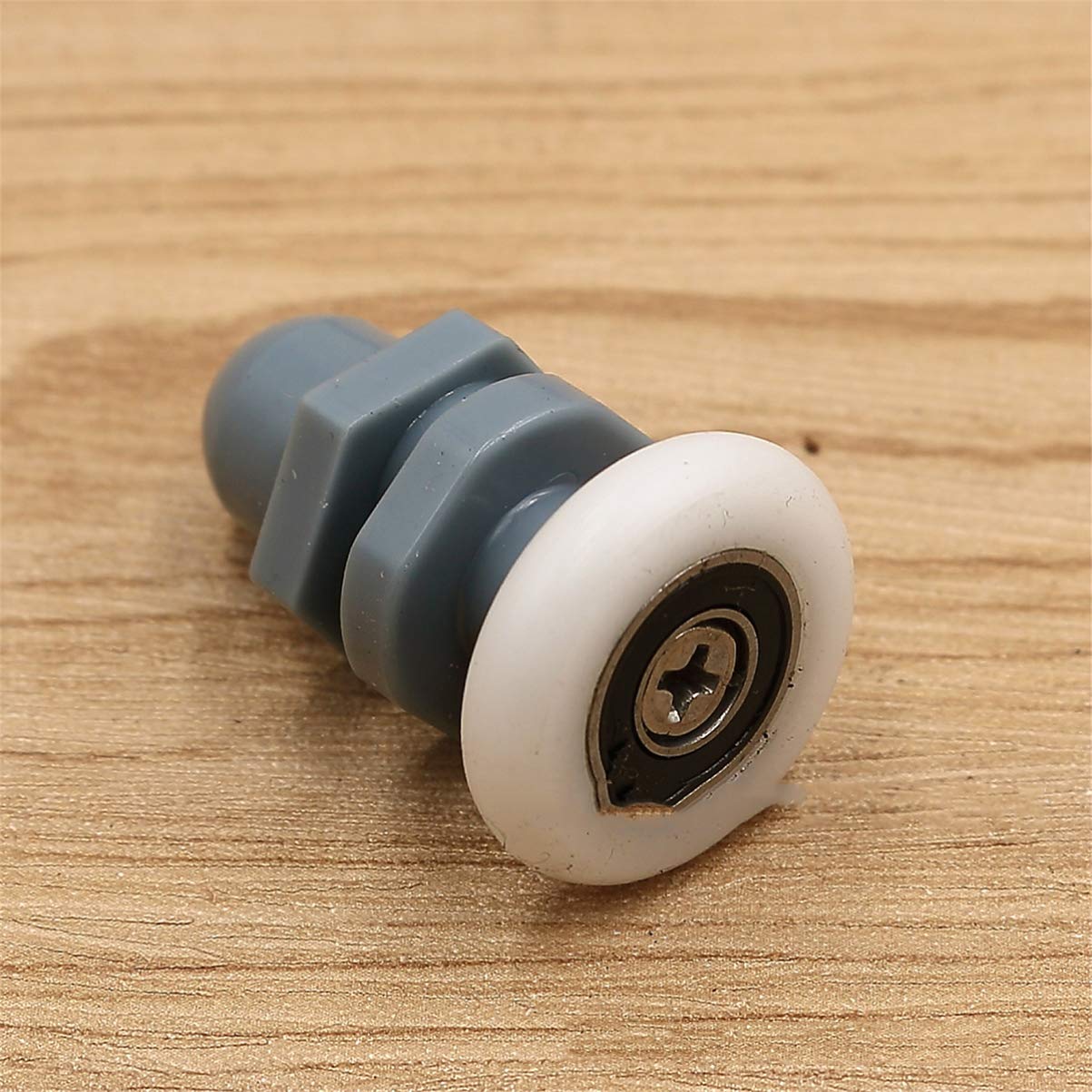 Cabilock 10-Piece Shower Door Rollers & Wheels Set - Smooth Sliding Door Pulleys for Bathroom & Shower Doors - Durable Replacement Runners for Easy Installation & Maintenance