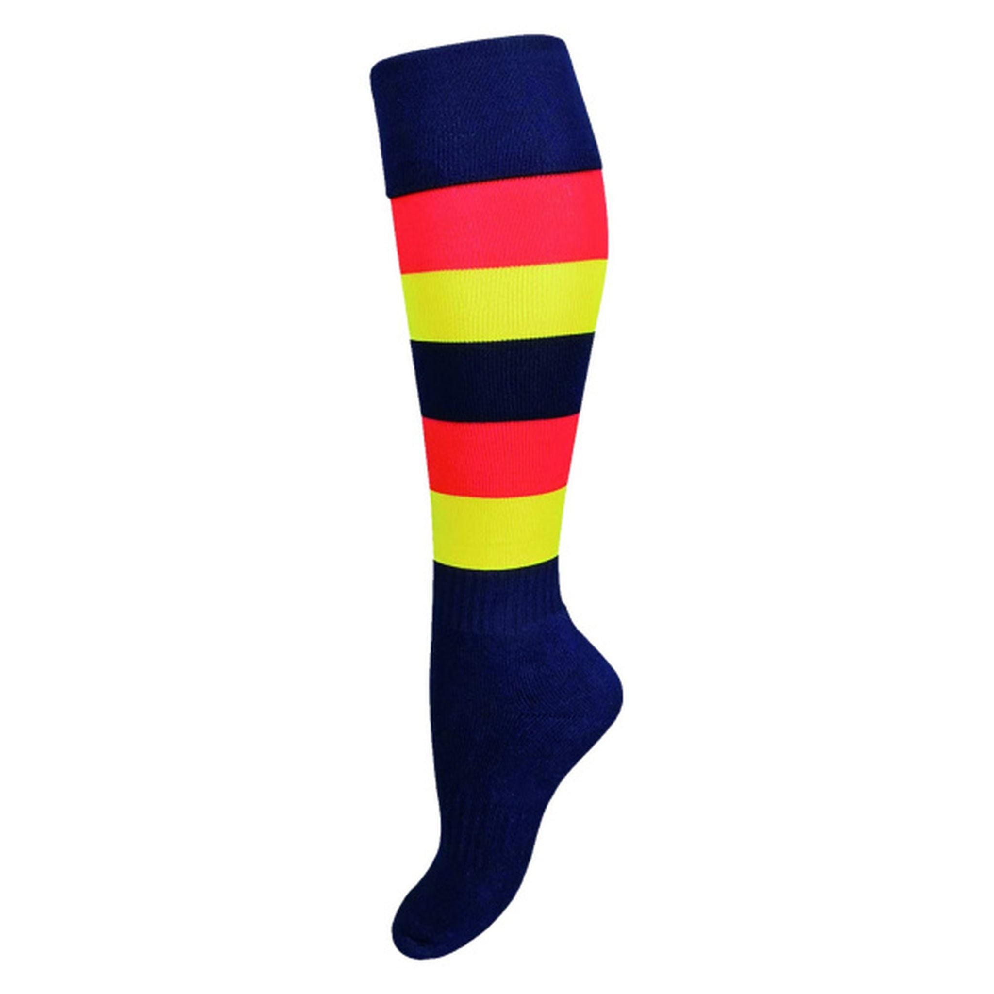 Burley Sekem Adelaide Crows AFL Elite Kids Football Socks - High Performance Youth Soccer Socks for Training & Games - Perfect for Young Athletes & Team Sports