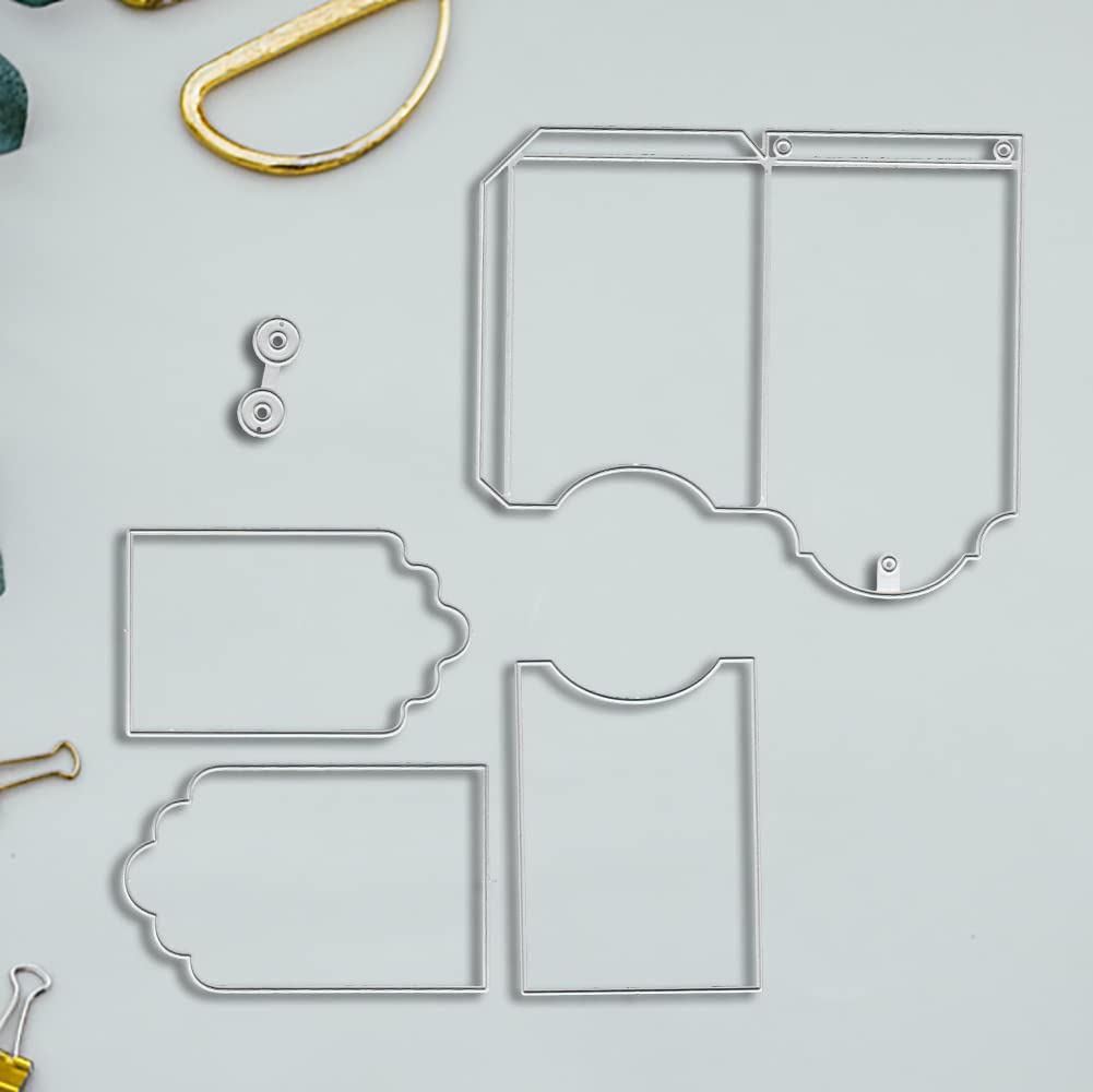 ALIBBON Metal Die Cuts for Card Making, Scrapbooking & DIY Photo Albums