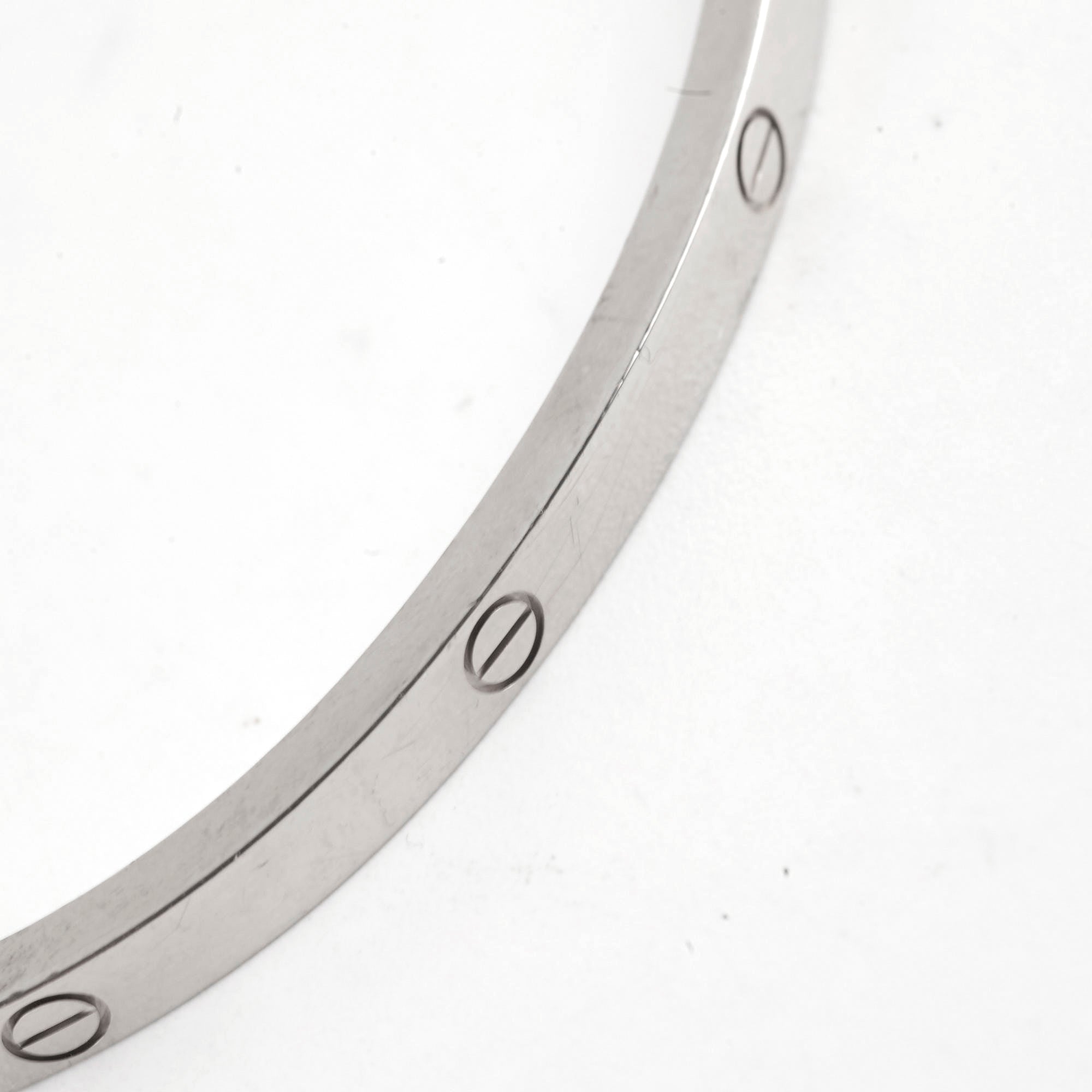 Cartier Small Love Bracelet in 18K White Gold - Elegant Jewelry for Women, Perfect for Weddings, Anniversaries & Special Occasions