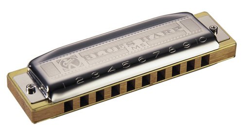 Hohner Blues Harp Harmonica in Key of D - Professional Diatonic Harmonica for Blues, Folk & Rock Music - Perfect for Beginners & Musicians