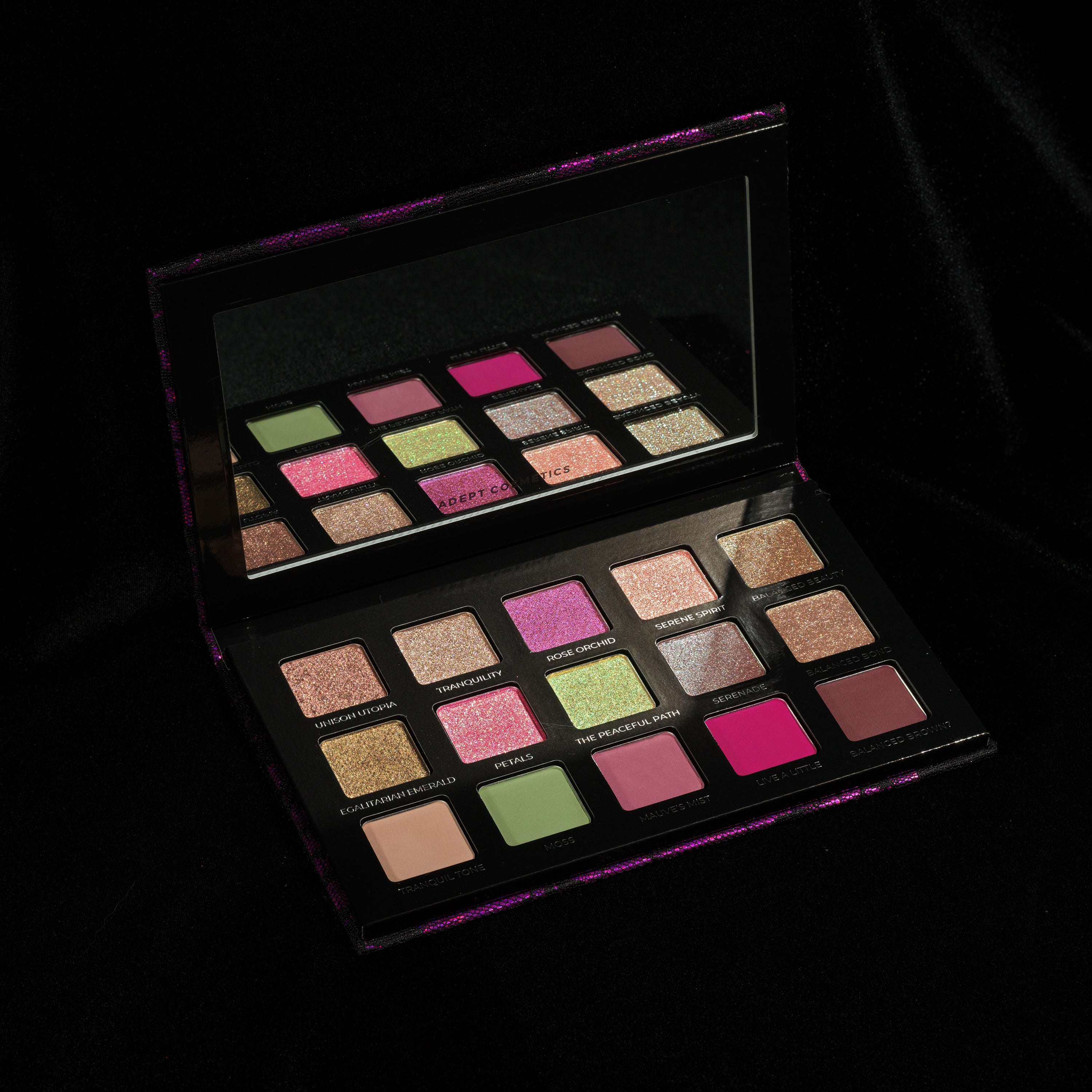 Unity Eyeshadow Palette - 12 Vibrant Matte & Shimmer Shades | Vegan & Cruelty-Free Makeup for Everyday & Party Looks | Perfect for Professional Makeup Artists & Beginners