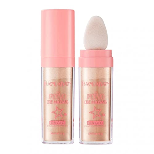 Shimmer Highlighter Powder Stick - Long Lasting Glow for Face & Body - Party & Daily Makeup