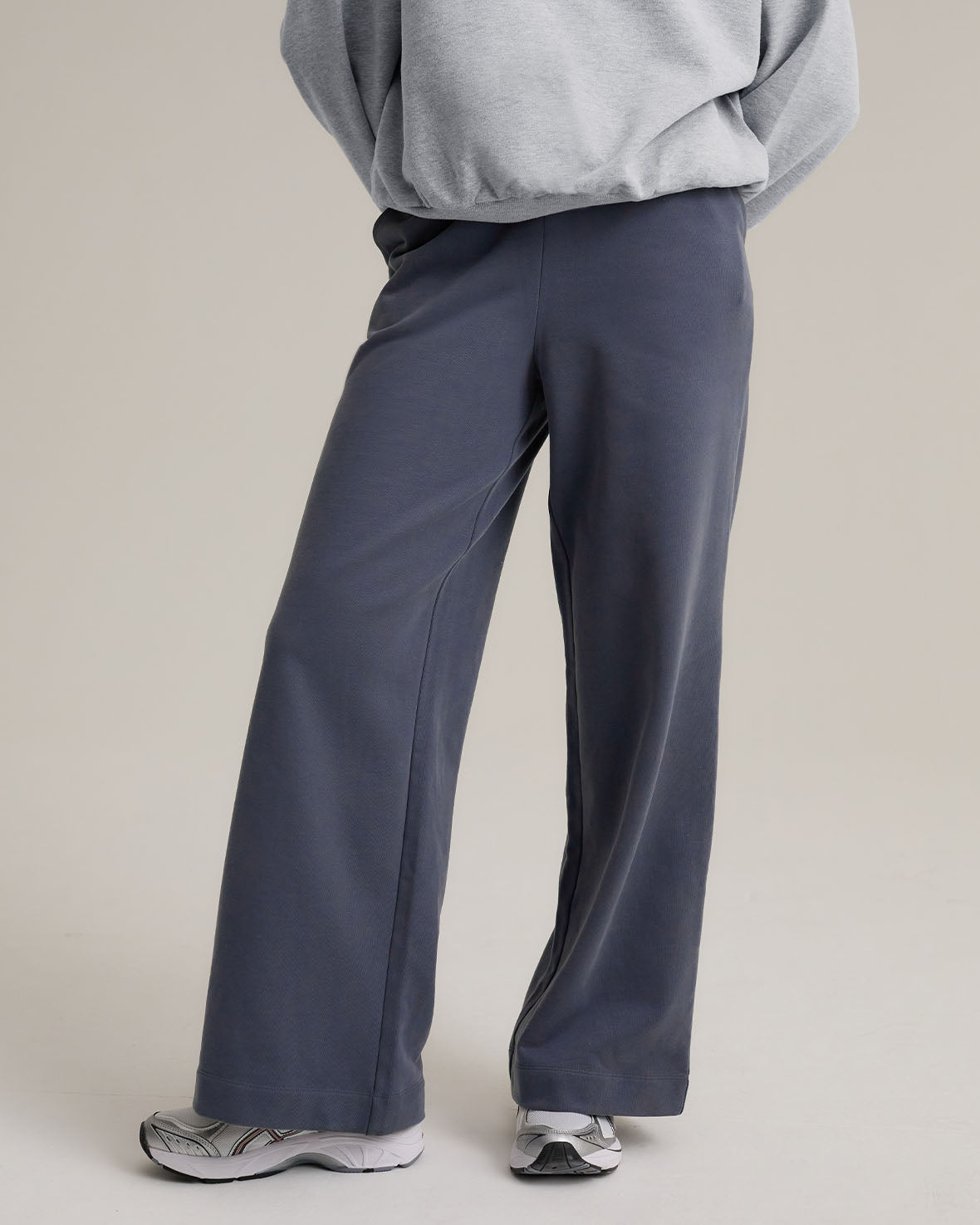 Organic Cotton Joggers for Women & Men - Soft Comfortable Lounge Pants - Charcoal Gray - Perfect for Yoga, Running, Travel & Home Relaxation