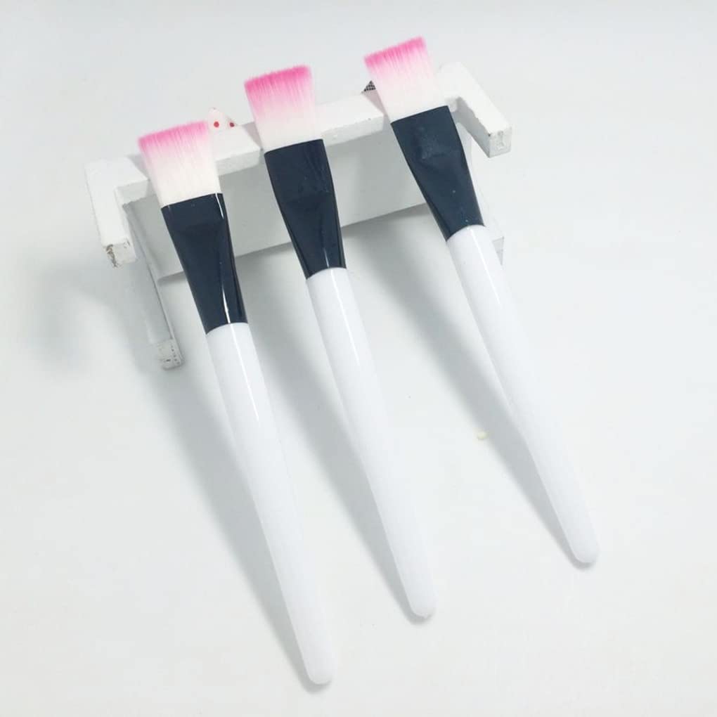 Makeup Brushes Set with Plastic Handle for Face Mask & Cosmetics