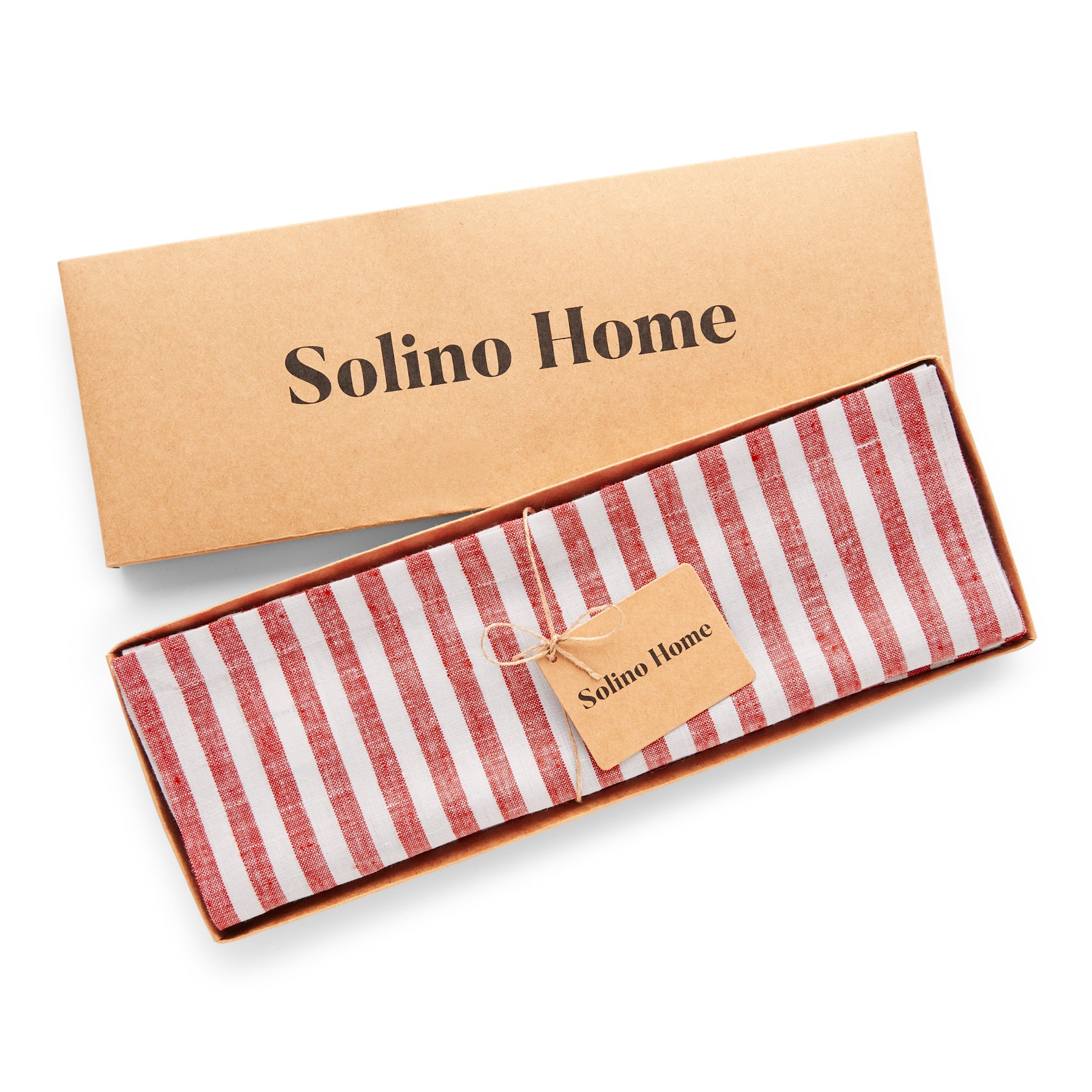 Amalfi Stripe Cotton Placemats Set of 6 - Waterproof & Washable Table Mats for Dining, Kitchen, and Party Decor - Elegant Italian-Inspired Table Setting Accessories