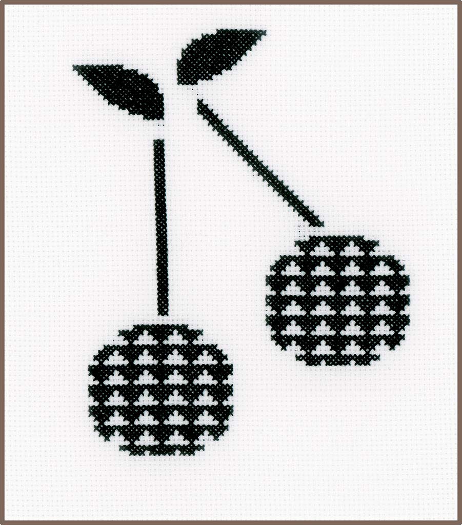 Vervaco Counted Cross Stitch Kit - Cherry Blossom Design 6.8