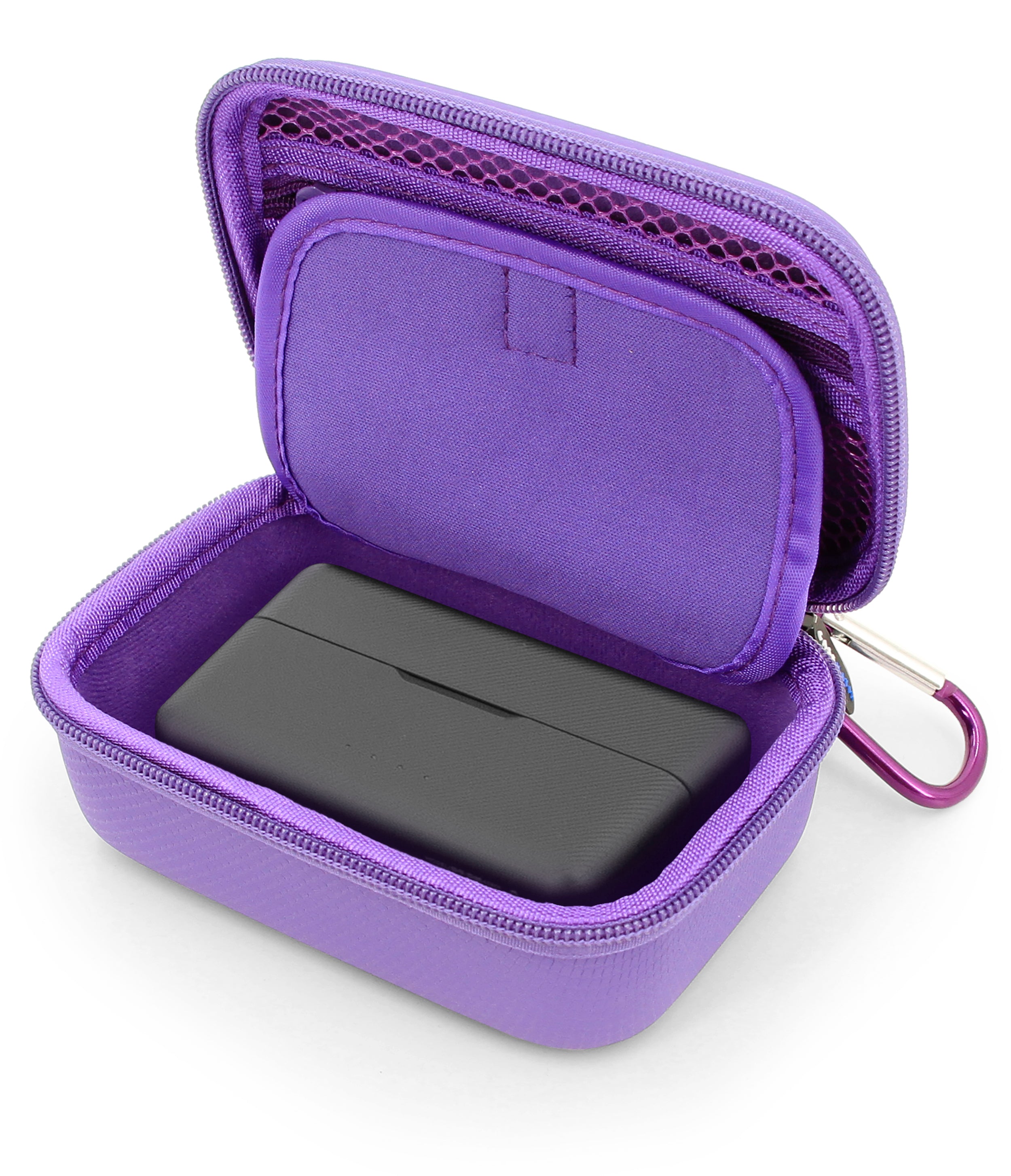 DJI Mic 2 Travel Case - Waterproof Protective Storage Bag for Wireless Lavalier Microphone Kit & Charging Case - Perfect for Travel, Vlogging, and Outdoor Recording