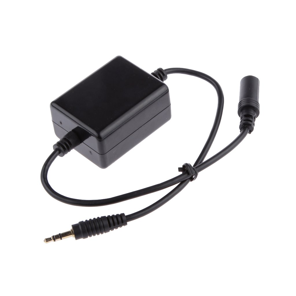 3.5mm Aux Audio Noise Filter Ground Isolator for Car Stereo System - Eliminate Static & Hiss in Vehicle Audio (Perfect for Road Trips, Commuting & Music Lovers)