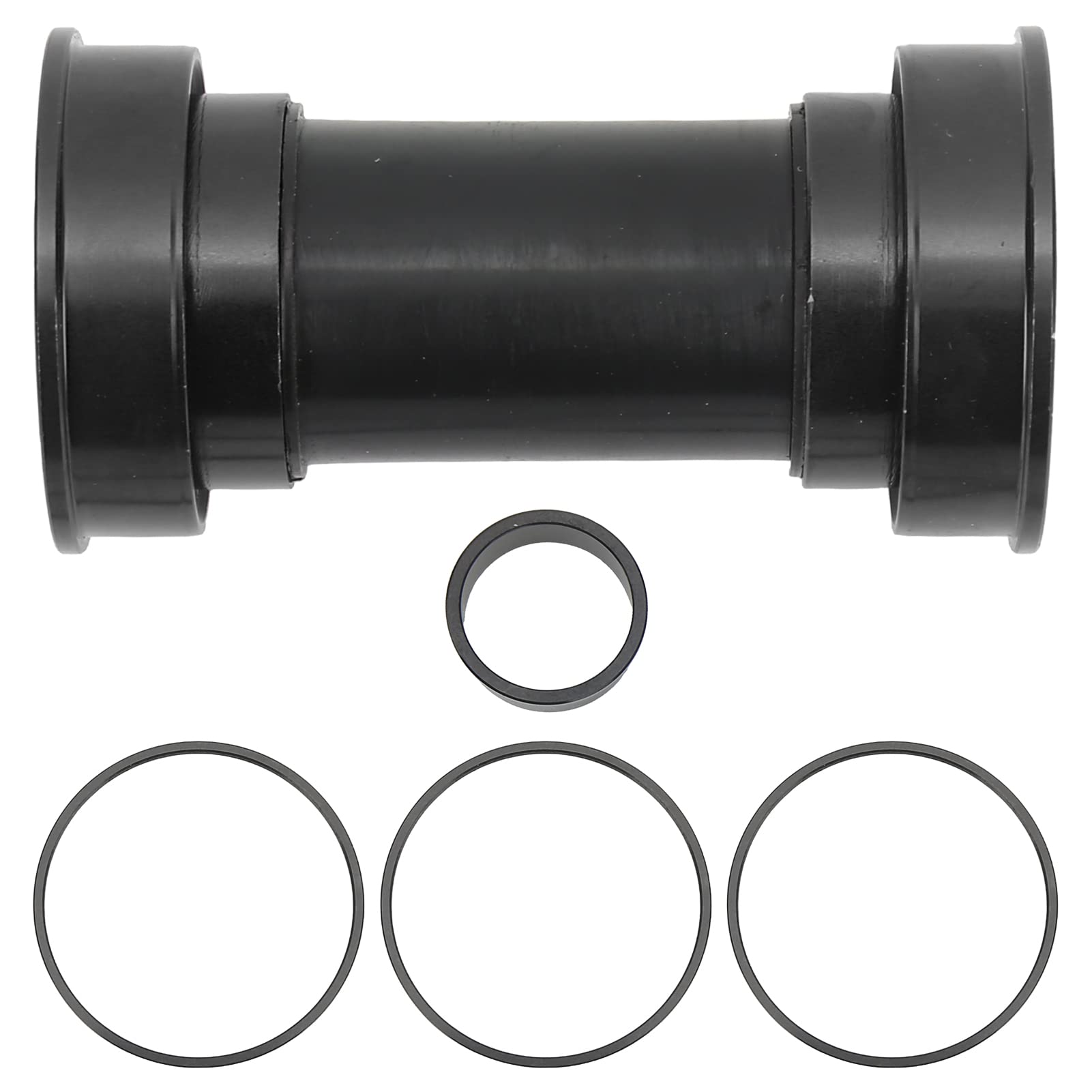 VBESTLIFE BB92 Hollow Bottom Bracket - Compatible with SRAM Mountain & Road Bikes - Durable Bicycle Bottom Bracket Accessories for Smooth Riding Experience - Perfect for Trail, Commuting and Road Cycling