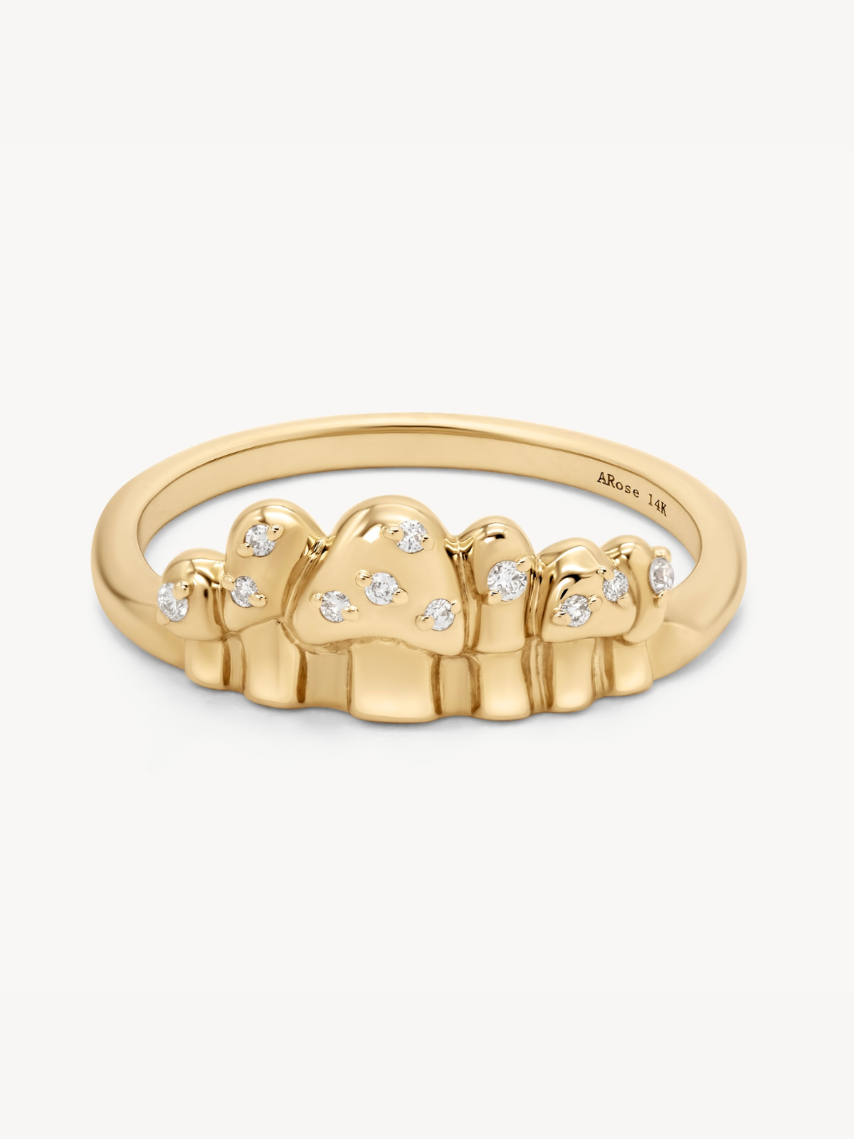 Exquisite Mushroom Ring - Elegant Botanical Jewelry for Women, Nature-Inspired Fashion Accessory - Perfect for Boho, Cottagecore & Nature Lover Outfits