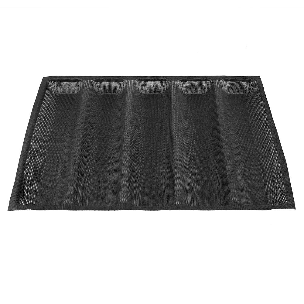 Yosoo French Bread Silicone Baking Pan - Reusable Up to 3000 Times, Non-Stick Subway Bread Tray for Frozen Dough & Whole Wheat Bread - Perfect for Home Baking, Restaurant Use, and Meal Prep