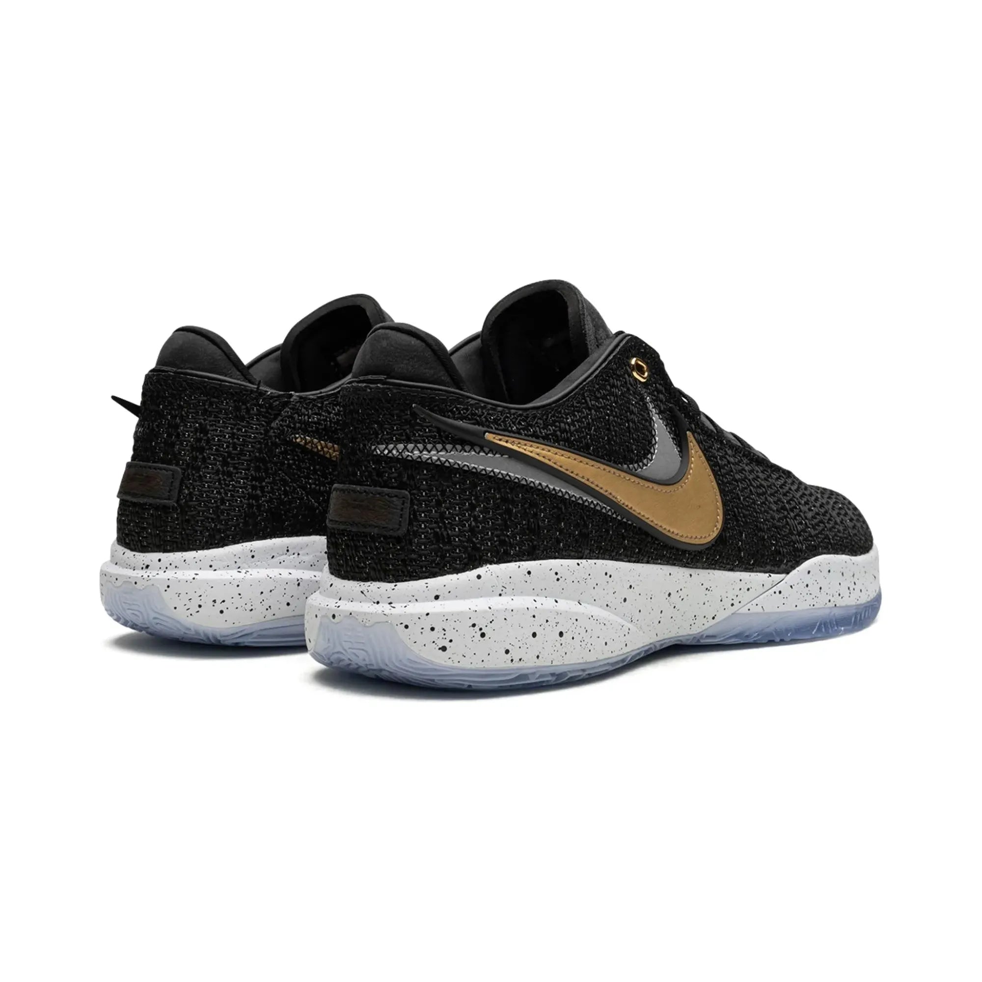 Nike LeBron 20 Basketball Shoes - Black & Metallic Gold - High-Performance Court Shoes for Men - Perfect for NBA Games, Training & Streetwear Fashion