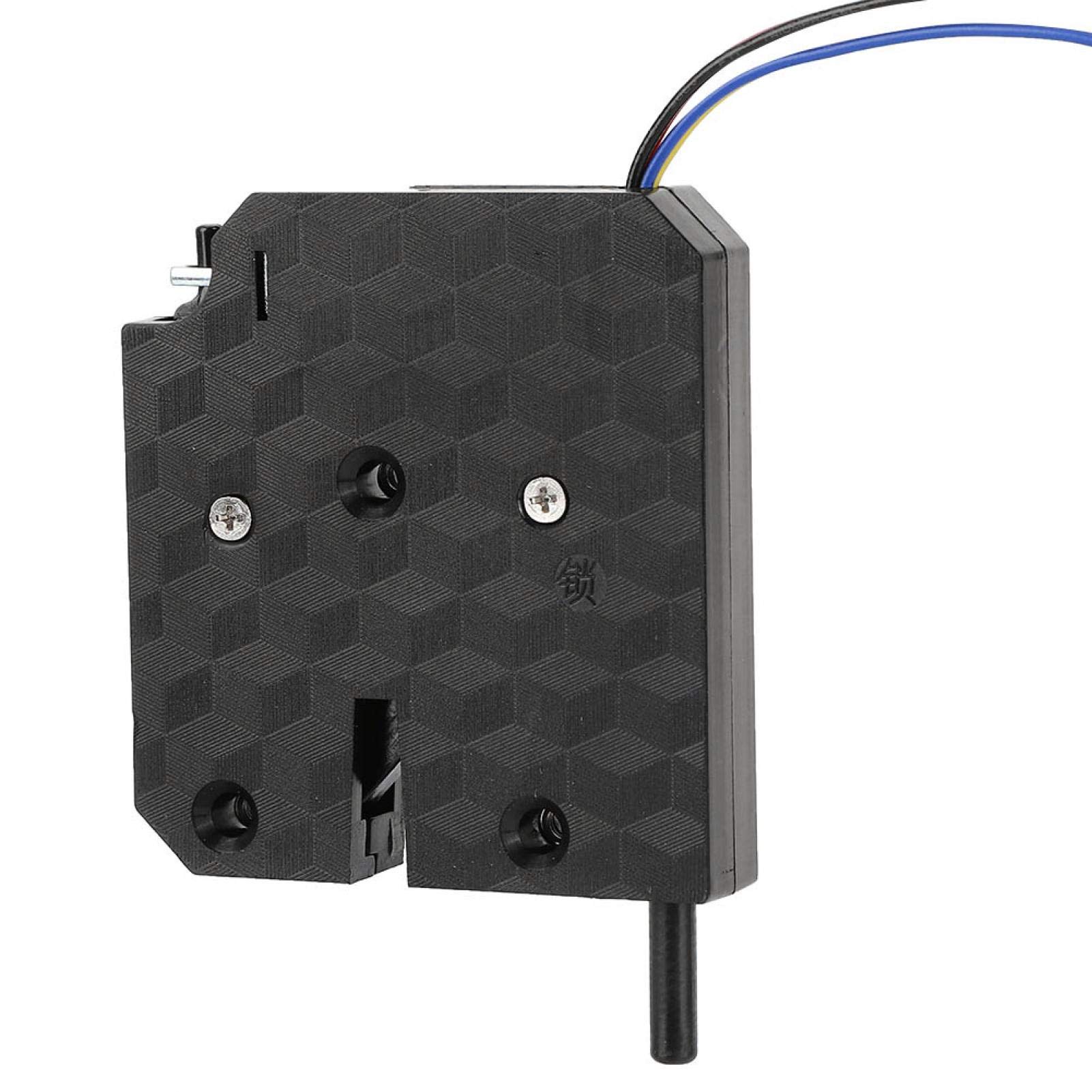 12V Electric File Cabinet Lock - Adjustable Elasticity, Easy Installation for Secure Market Cabinets, Lockers & Mailboxes - Ideal for Office, Home & Commercial Use