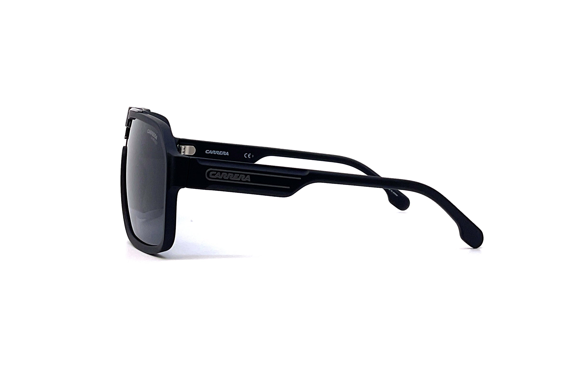 Carrera 1014/S Matte Black Sunglasses - Polarized UV Protection for Men & Women - Perfect for Driving, Running, and Outdoor Activities