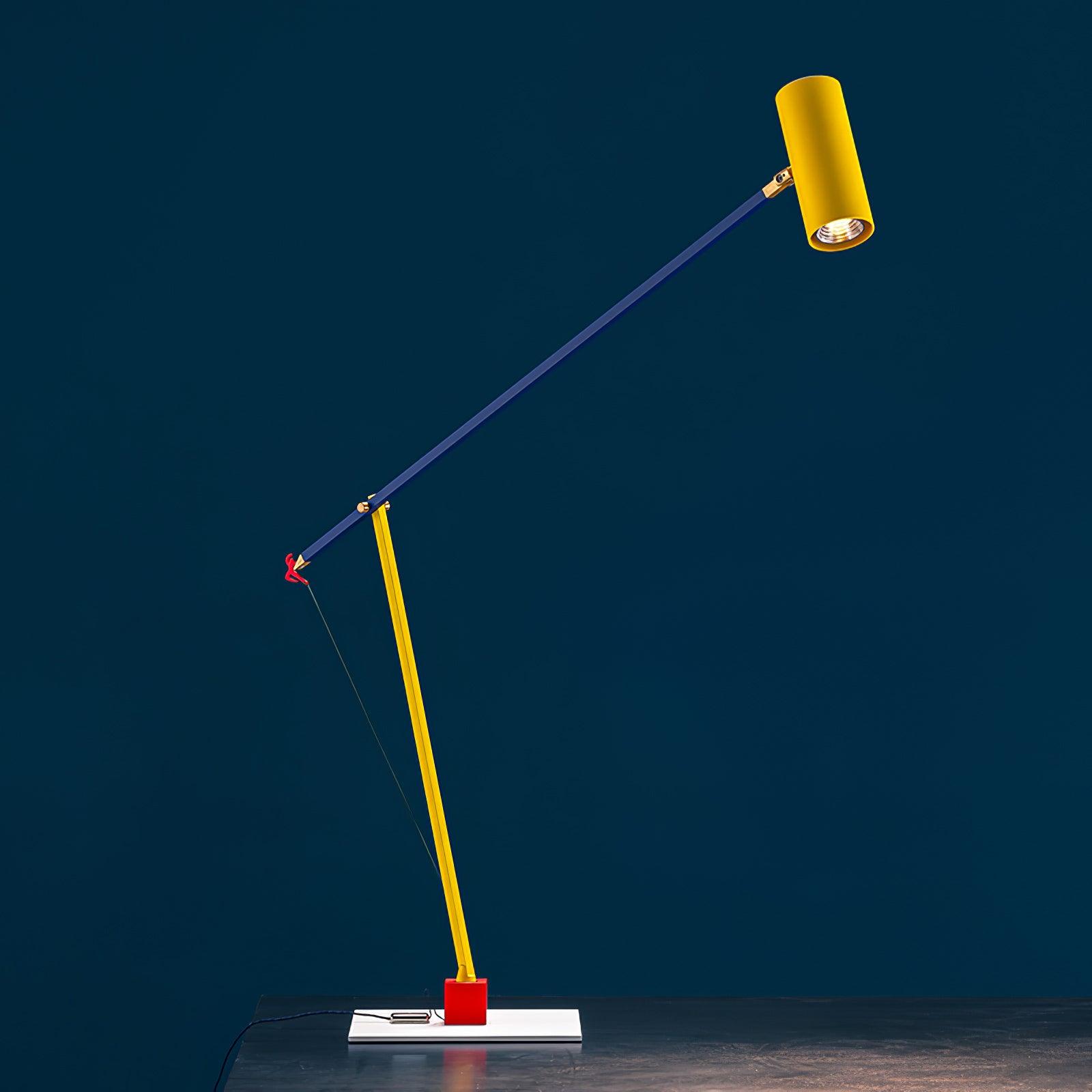 Ettorino Modern LED Table Lamp with USB Port - Adjustable Brightness for Bedroom, Living Room, and Office Desk Lighting