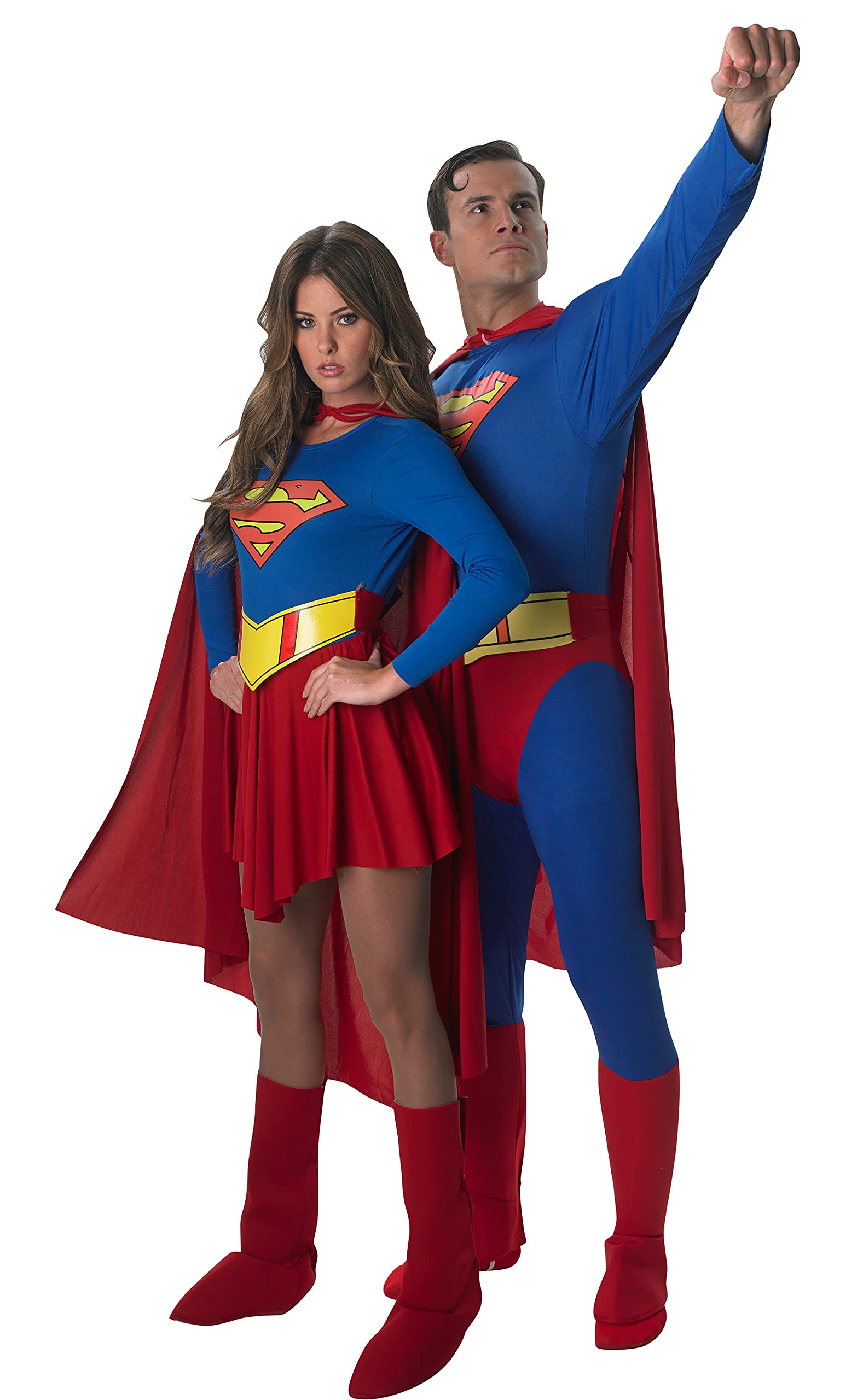 DC Comics Classic Superman Adult Costume - Official Licensed Superhero Outfit for Halloween, Cosplay & Comic Con Events