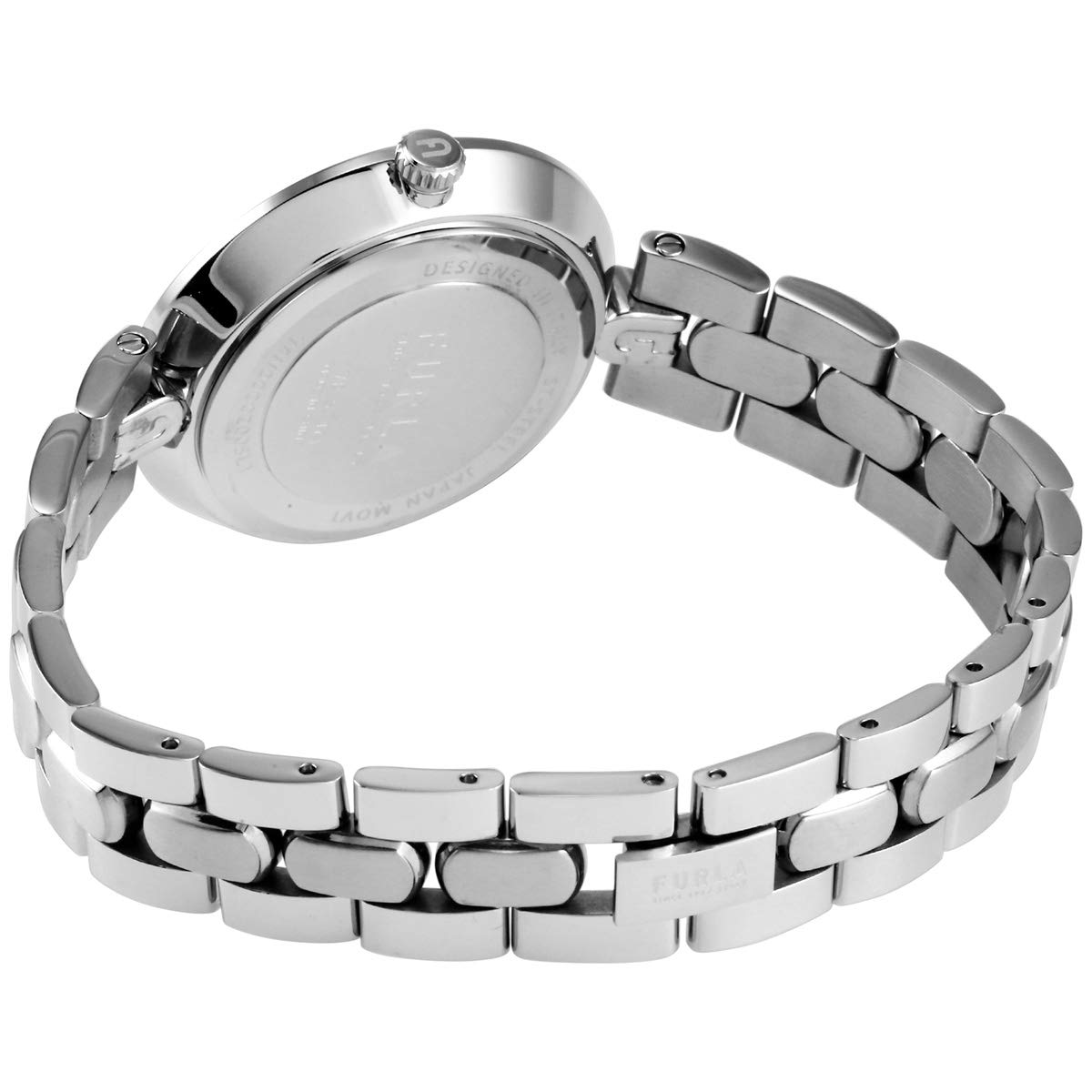 Furla Women's Silver Tone Dress Watch WW00002005L1 - Elegant & Stylish for Office, Party & Formal Events