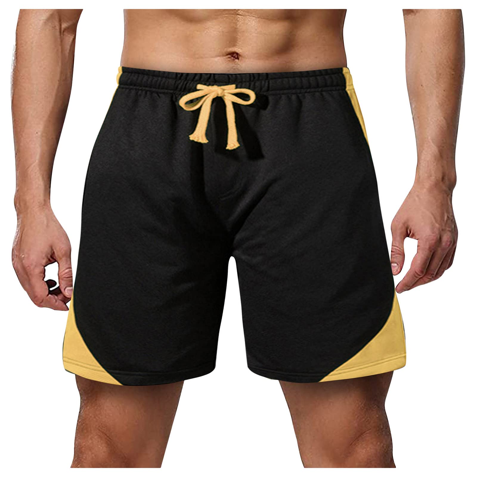 Breathable Men's Sports Shorts - Lightweight Mesh Gym Pants for Summer Workout & Running - Comfortable Athletic Leisure Wear for Fitness & Casual Use