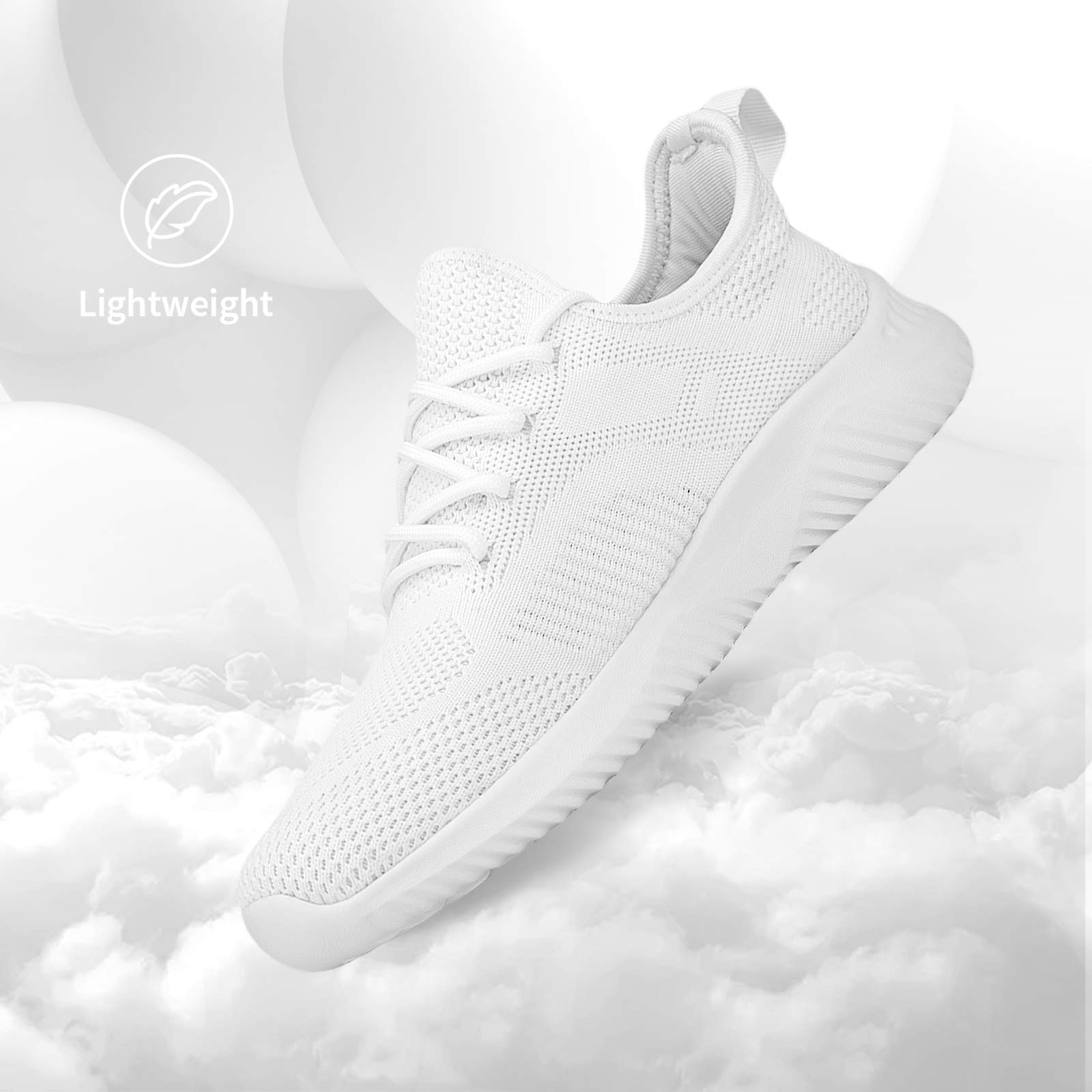 Men's Breathable Fashion Walking Shoes - Non-Slip Lightweight Sneakers for Comfortable Walking, Gym & Sports | Mesh Casual Athletic Shoes for Everyday Wear & Workout