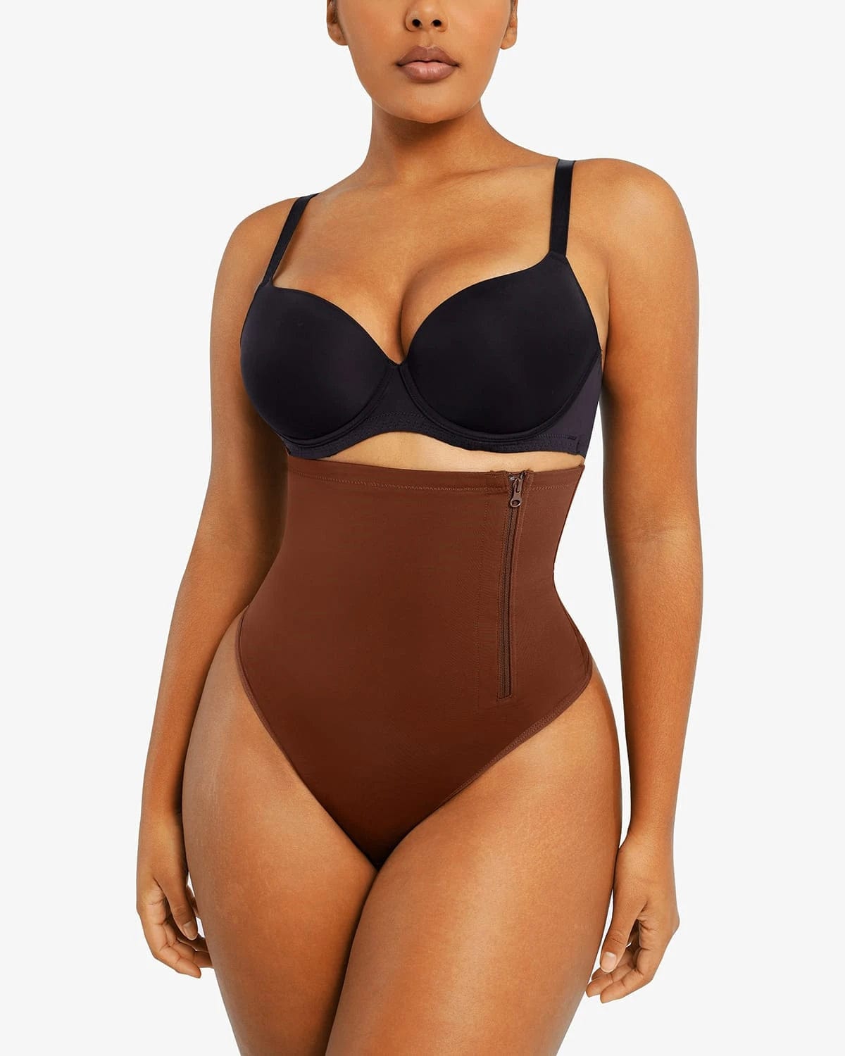 AirSlim® Side Zip Shaping Panty - High Waist Tummy Control Underwear for Women | Perfect for Workout, Yoga & Everyday Wear