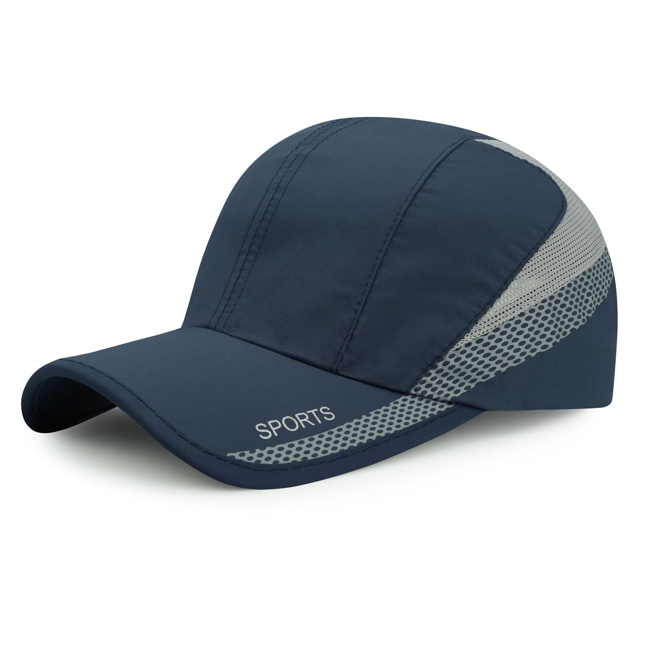 CLAPE UPF50+ Outdoor Sun Visor Hat - Lightweight Waterproof & Breathable Sports Cap for Men Women - Ultra Thin Cooling Baseball Hat for Running, Hiking, Fishing, Golf, Beach