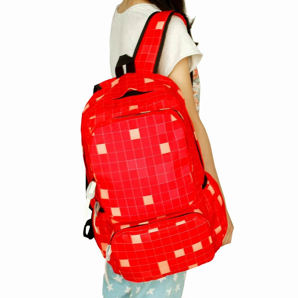 Blancho Heal The World Durable Camping Backpack - Lightweight Outdoor Daypack & School Backpack for Hiking, Travel & College - Perfect for Adventure & Daily Use