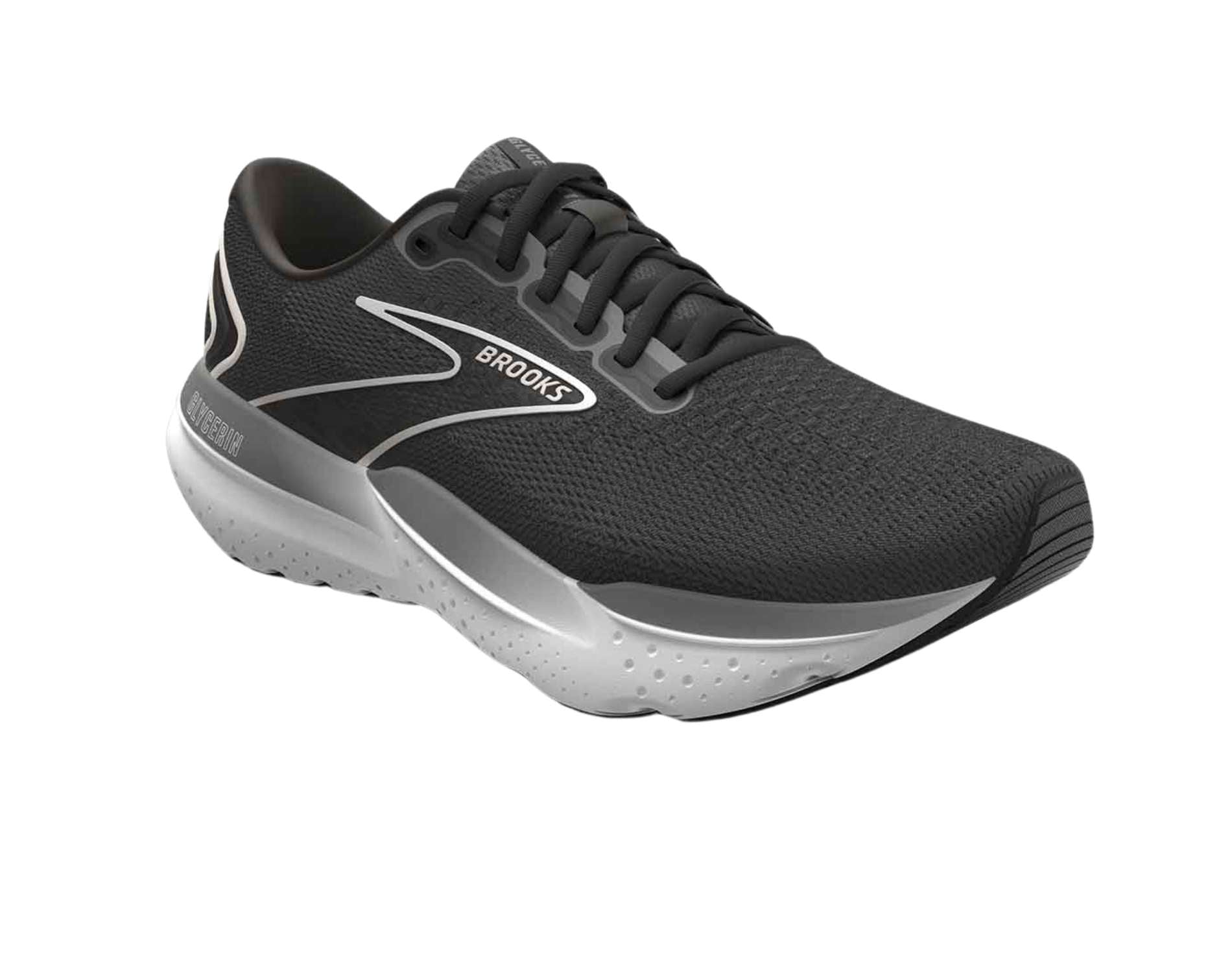 Brooks Glycerin 21 Men's Running Shoes Wide Width - Premium Cushioned Road Running Shoes for Men with Extended Sizes - Perfect for Long Distance Running, Jogging and Marathon Training