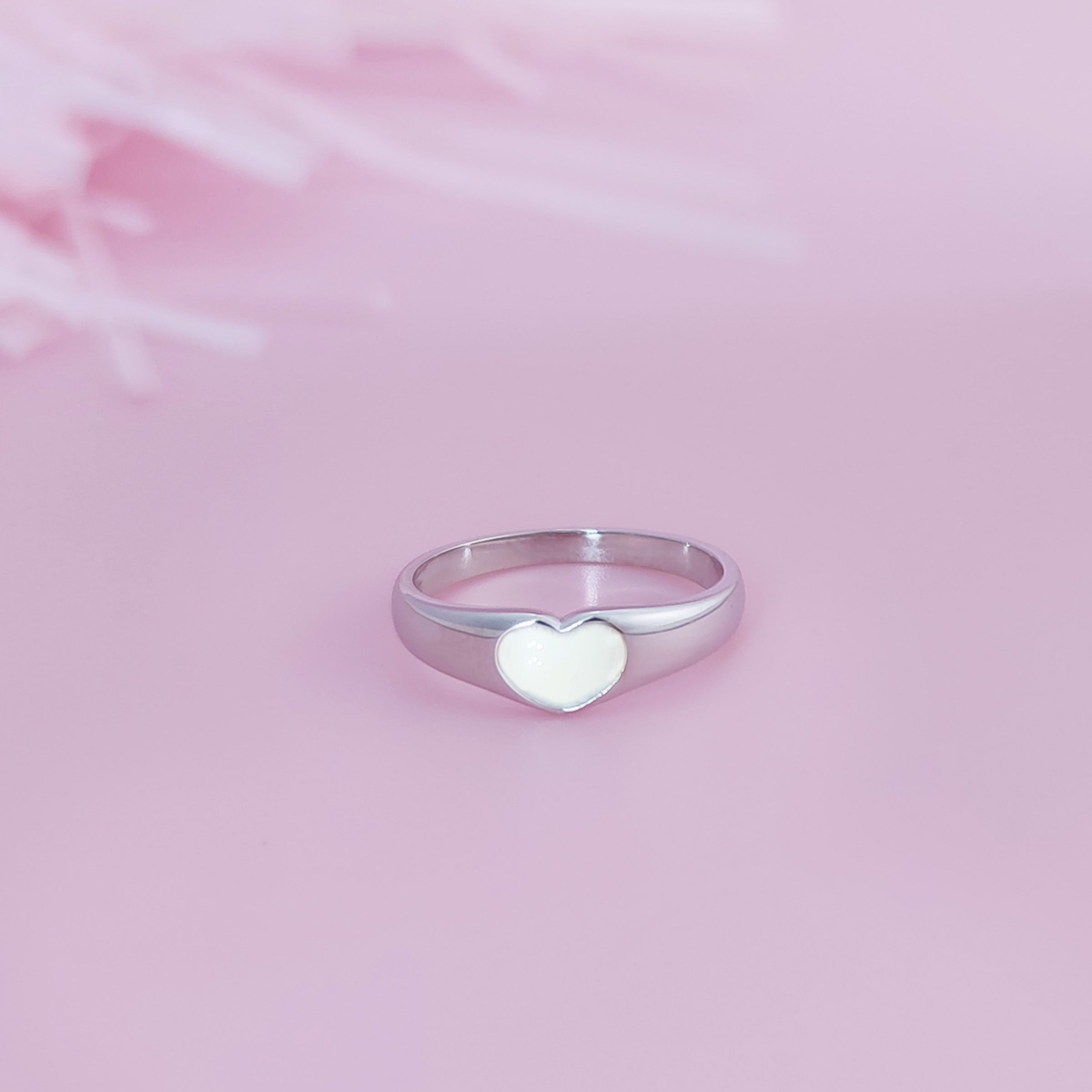 Eternal Heart Breast Milk Keepsake Ring - Personalized Memorial Jewelry for Moms - Perfect for Cherishing Precious Memories of Motherhood and Baby's First Years