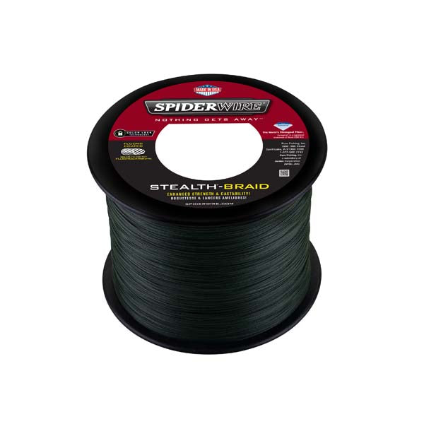SpiderWire Stealth Braid Fishing Line - 3000 Yard Spool, High-Visibility & Strong Braided Line for Saltwater & Freshwater Fishing - Perfect for Bass, Walleye & Catfish Angling