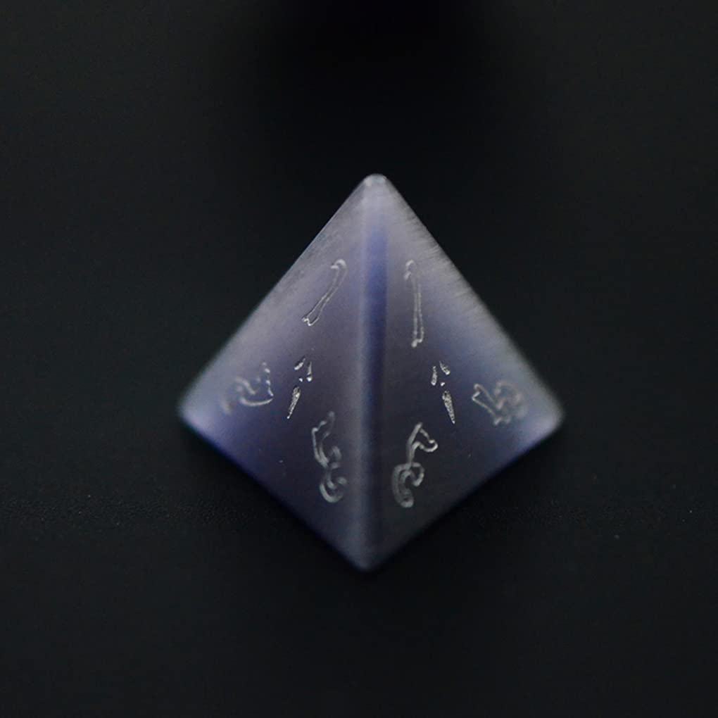 LANGWEI D&D Dice Set - 7-Piece Purple Opal Polyhedral Dice for Dungeons & Dragons, Pathfinder, RPG Tabletop Games | Perfect for TRPG Sessions, DND Campaigns & Fantasy Roleplaying Adventures