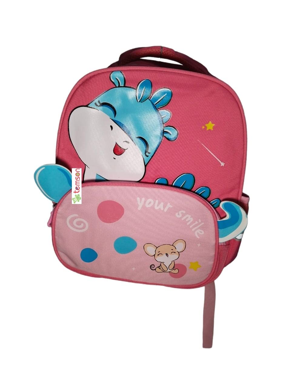 TEMSON Kids Backpack - Lightweight School Bag for Boys & Girls, Perfect for Daily Use & Travel