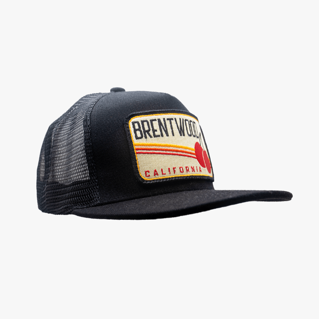 Brentwood California Cherry Print Pocket Hat - Stylish & Lightweight Summer Cap for Outdoor Activities, Travel & Casual Wear