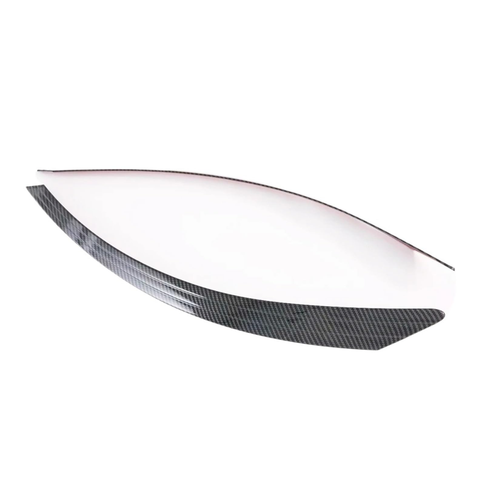 Fit for Hyundai Sonata 2020-2023 Front Headlight Cover Trim - Carbon Fiber Style Eyebrow Eyelid Strip - Durable Car Accessories for Enhanced Style & Protection - Perfect for Night Driving & Custom Car Mods