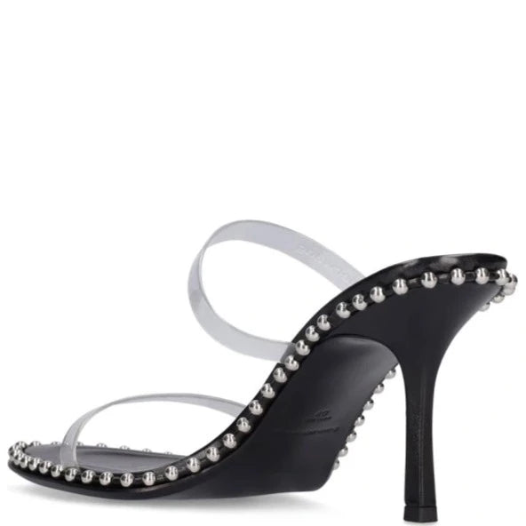 Alexander Wang Nova Logo Heels - Luxury Designer High Heels for Women | Perfect for Parties, Weddings & Night Out