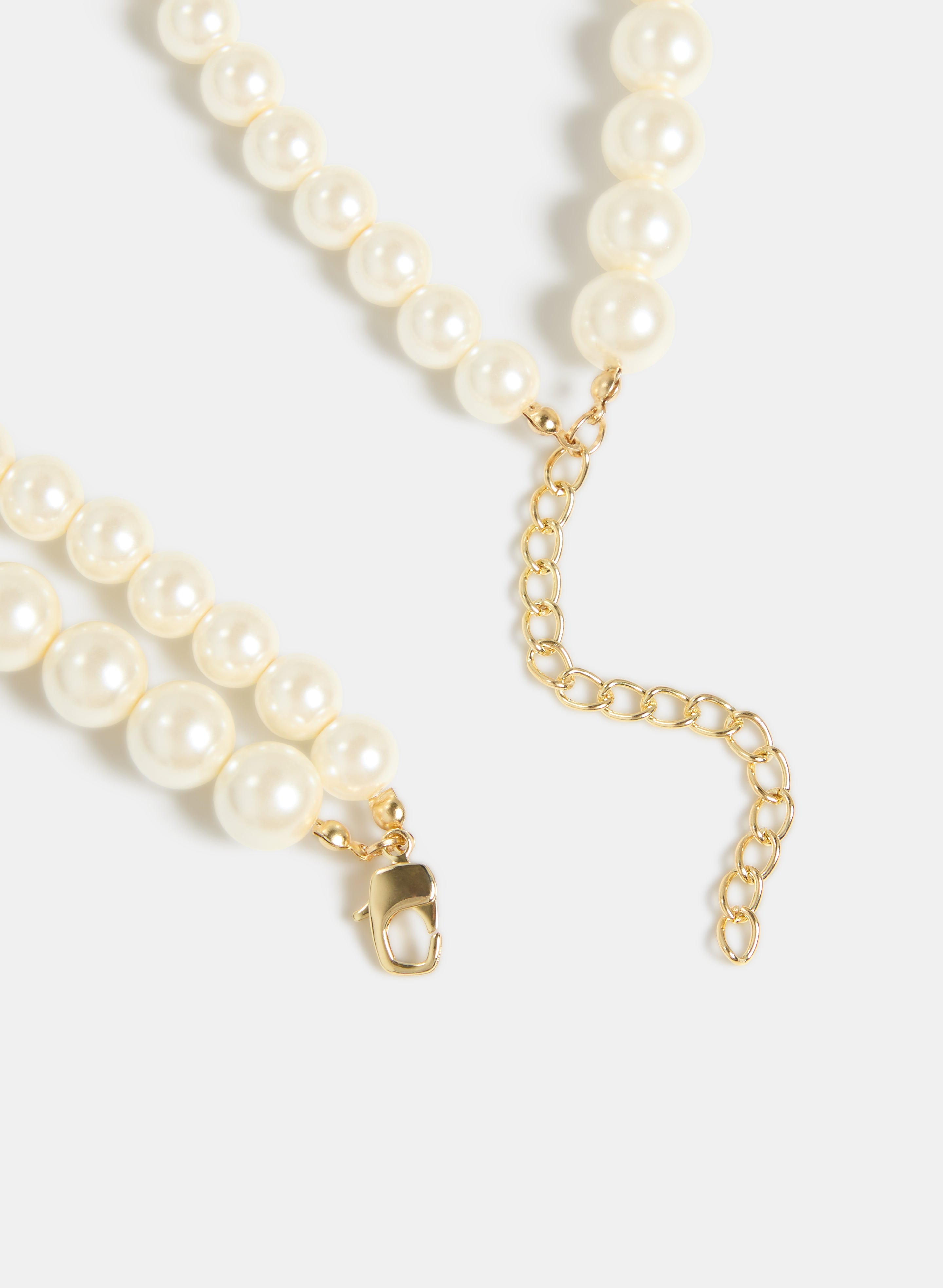 Elegant Double Pearl Necklace for Women - Classic & Timeless Jewelry Gift for Wedding, Anniversary & Special Occasions
