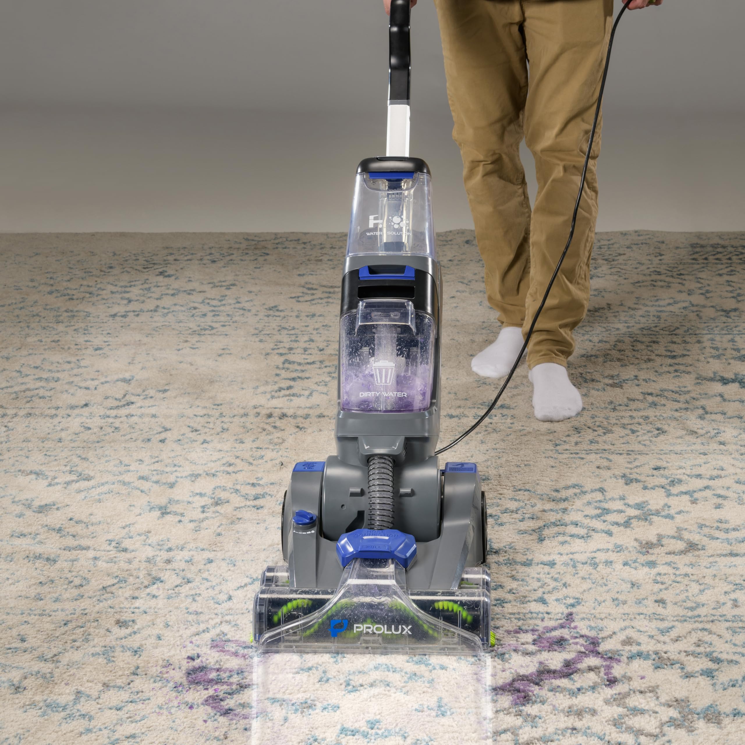 Prolux Carpet & Upholstery Cleaner Machine with Attachments - Deep Cleaning for Carpets, Sofas, Mattresses - Perfect for Home, Office & Pet Owners