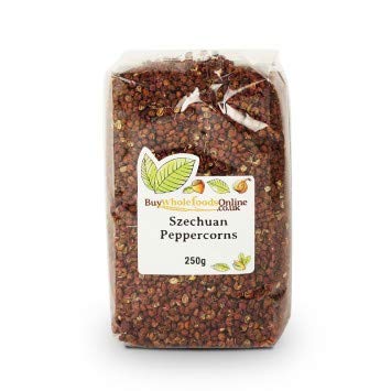 Premium Whole Sichuan Peppercorns 250g - Authentic Chinese Spice for Cooking, Hot Pot & Asian Dishes - USDA Organic & Non-GMO