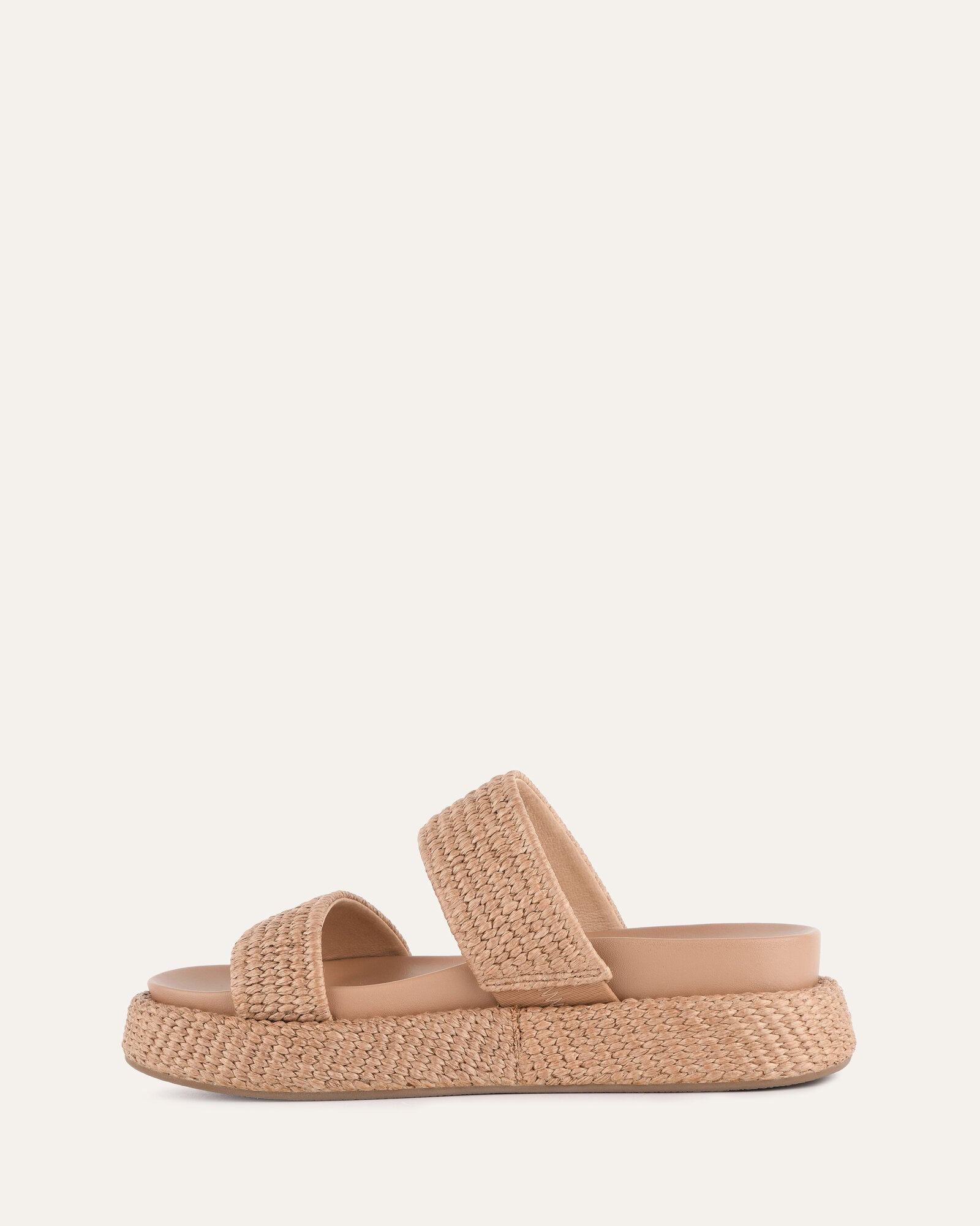 MARCO Women's Flat Sandals - Tan Raffia Espadrilles for Summer Beach, Vacation & Casual Outings
