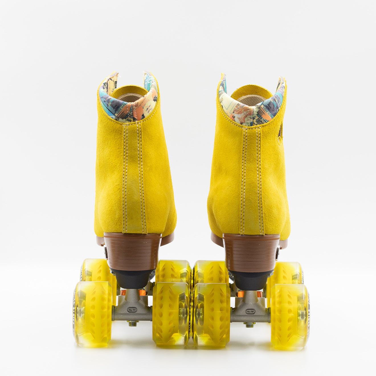 Moxi Lolly Roller Skates for Women - Pineapple Design, Size 6 - Perfect for Outdoor Skating, Roller Derby & Casual Street Wear